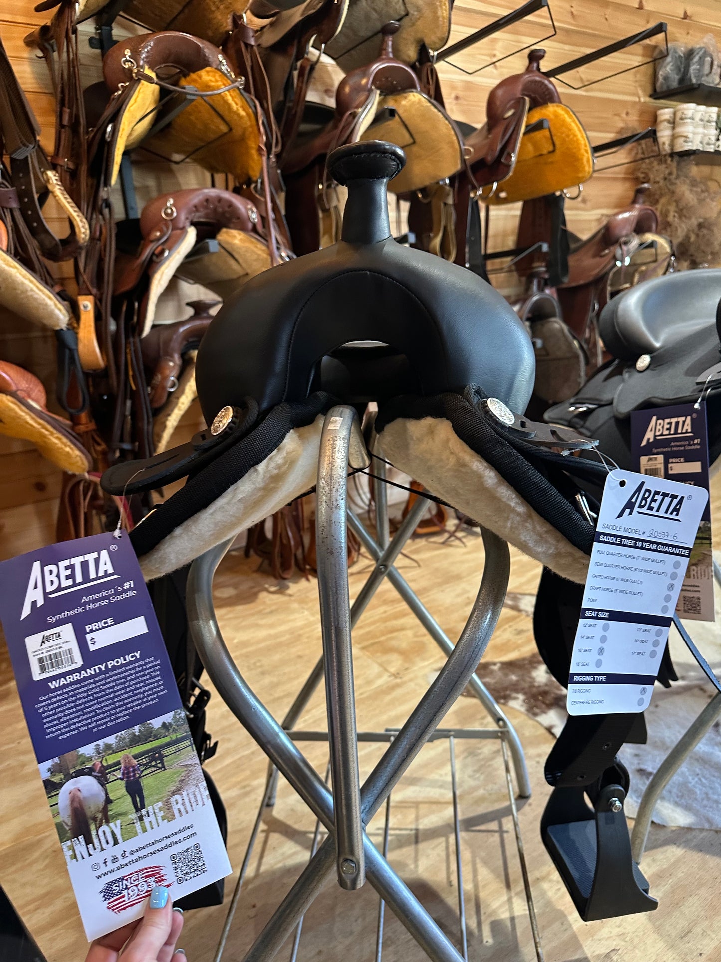 Abetta Gaited Comfort Trail Saddle 20537