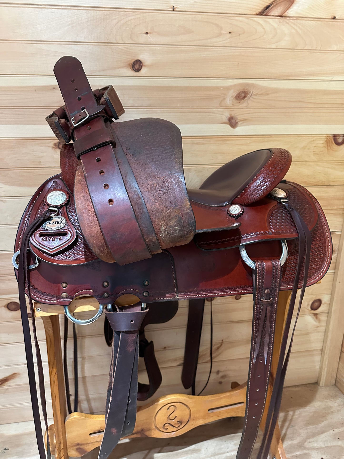 16” Crates Supreme Trail Western Saddle Model 2170-4