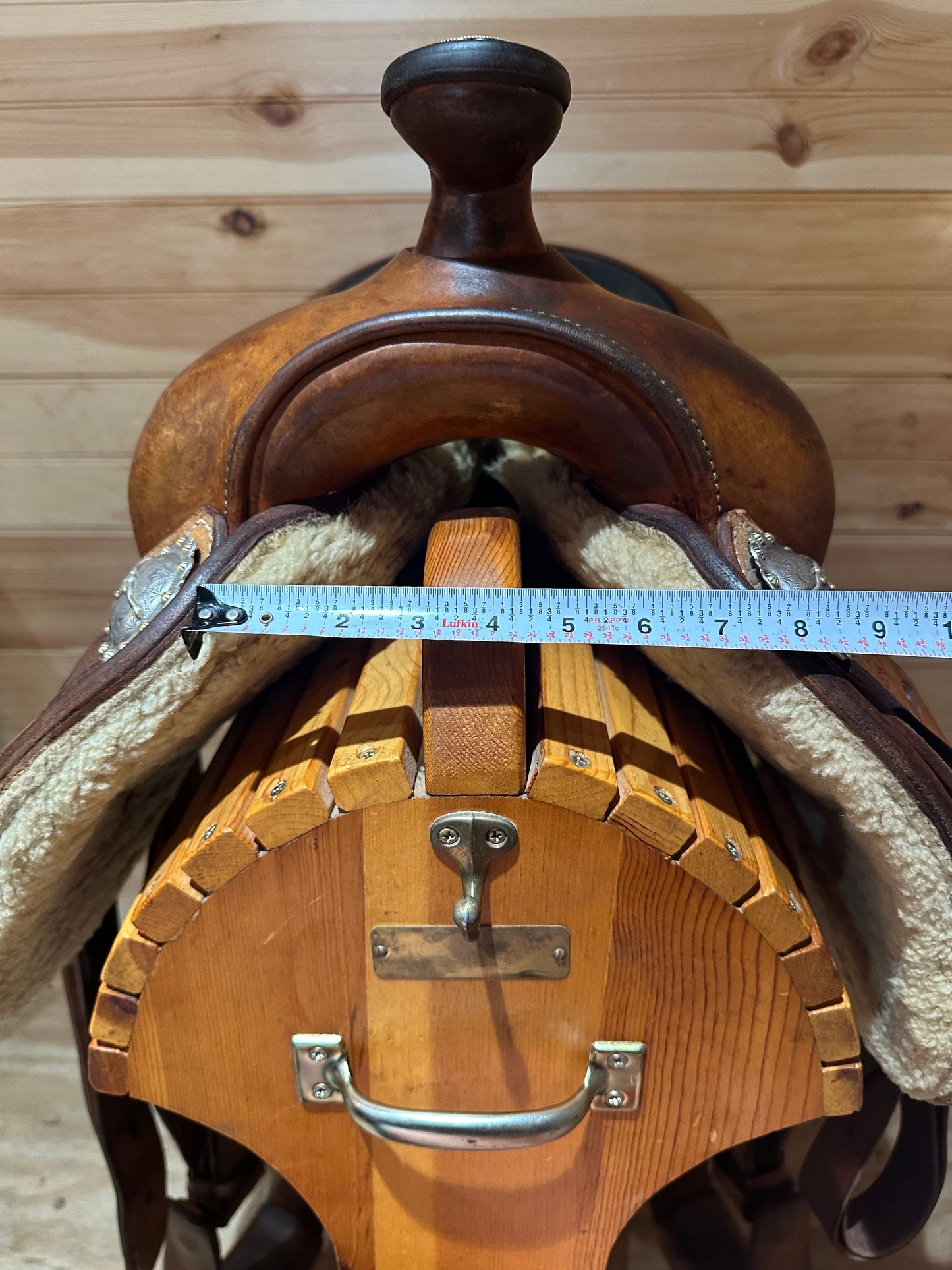 17” Woods’ Custom Western Work Training Saddle