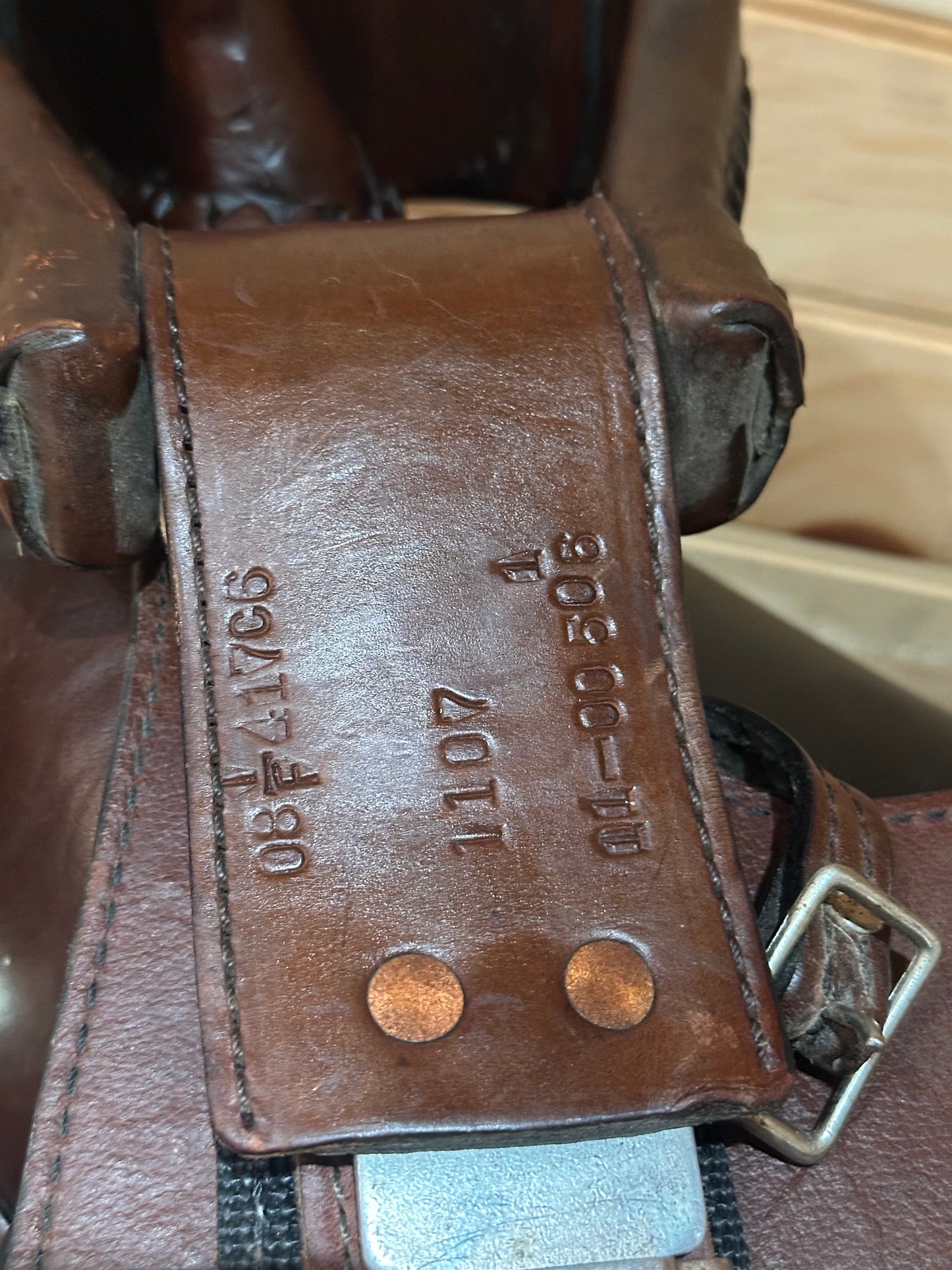 16” Tex Tan Tex-Flex Western Trail Saddle Model 08TF417C6