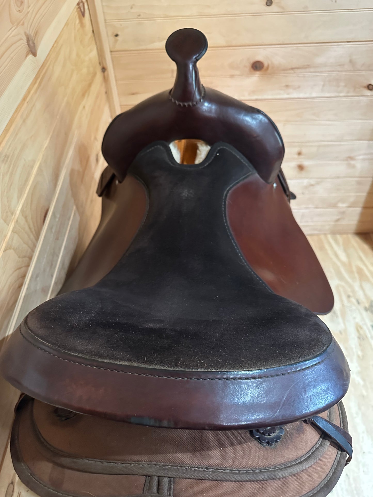 17” Circle Y High Horse El Campo Gaited Western Trail Saddle Model 6970