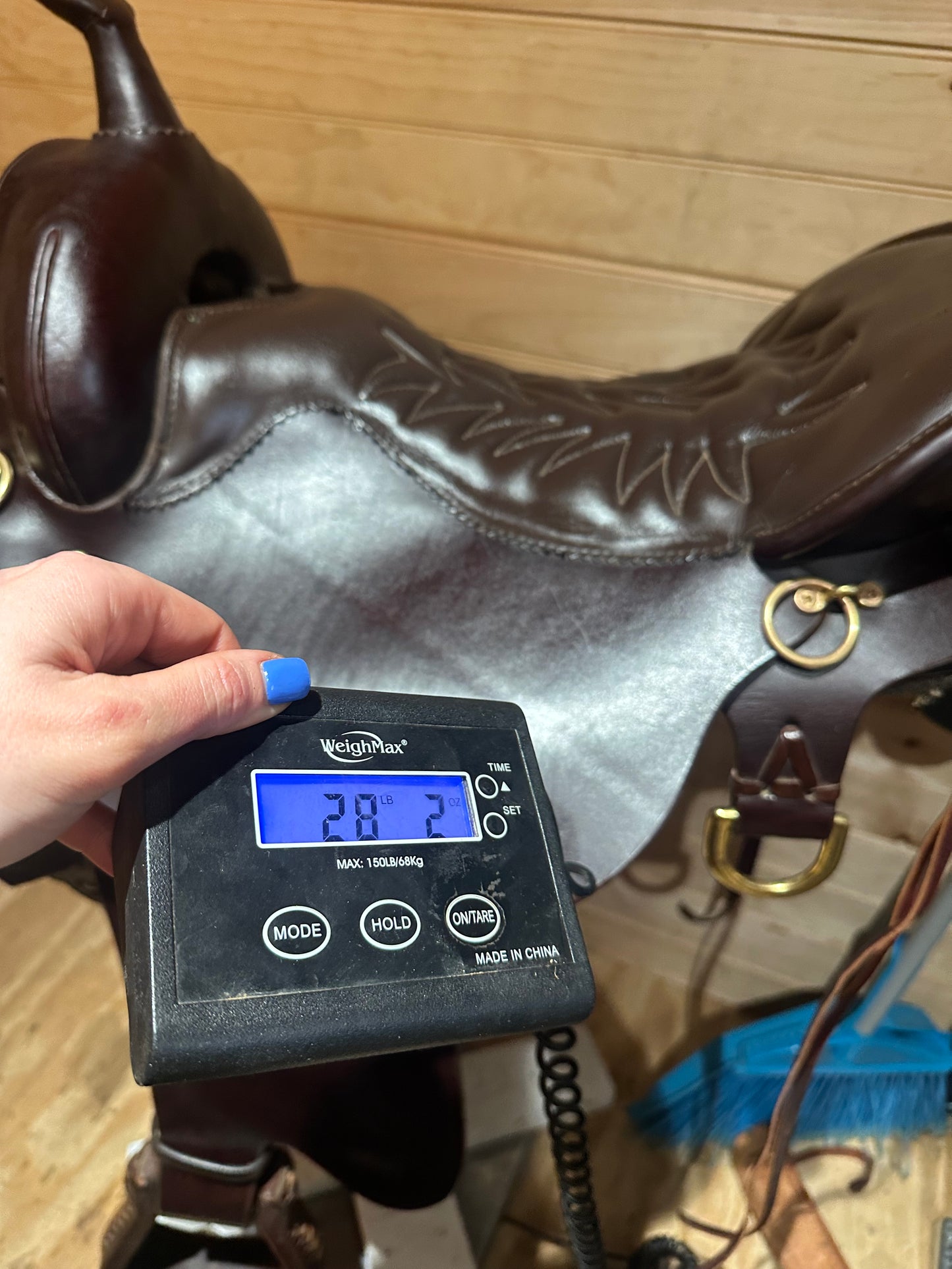 17.5” Tucker Cheyenne Western Trail Saddle Model 157