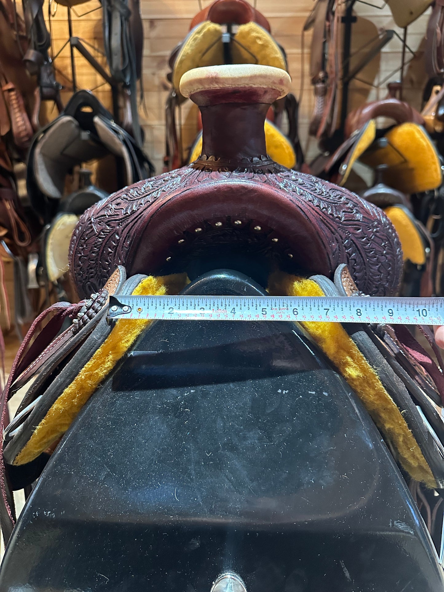 15”, 16” SILVER ROYAL CHANDLER WESTERN ROPING SADDLE MODEL 1035
