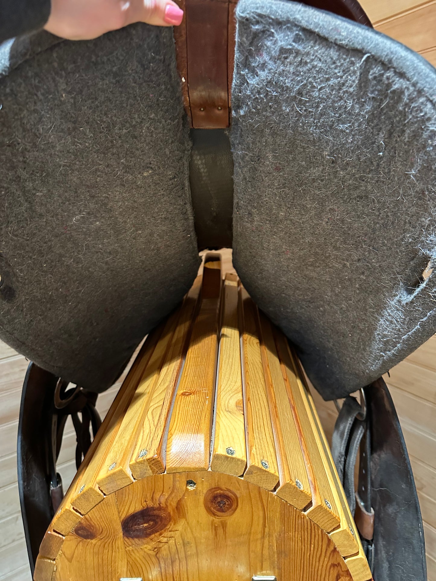 17” Big Horn Tennessee Walking Horse Trail Saddle Model 1700