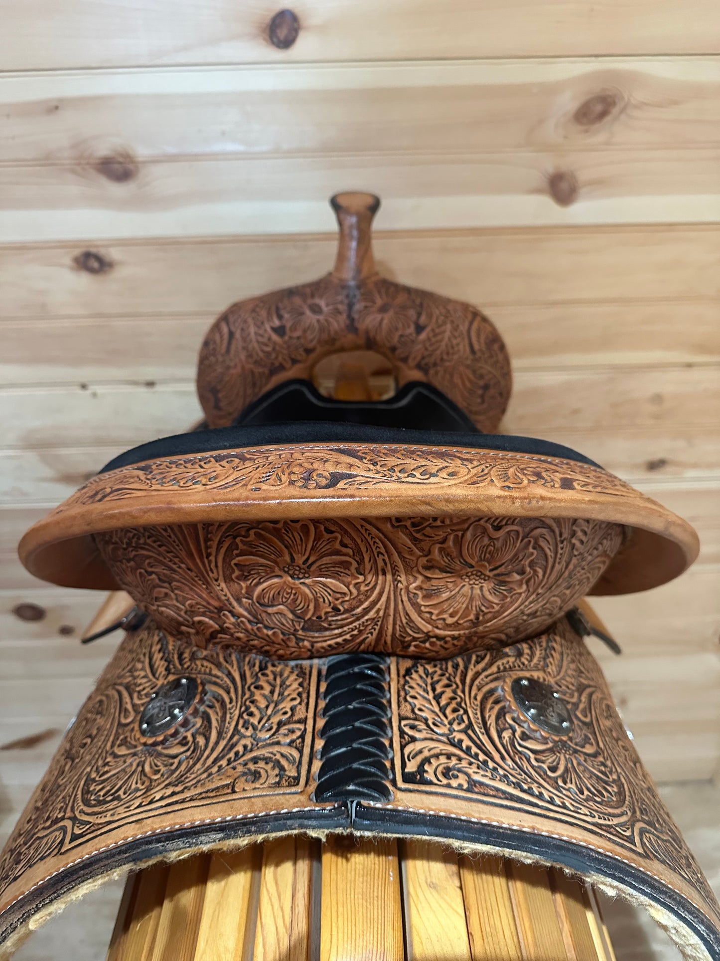 14” Circle Y The Proven Mansfield Western Barrel Saddle Model 6221 (2021 Year)