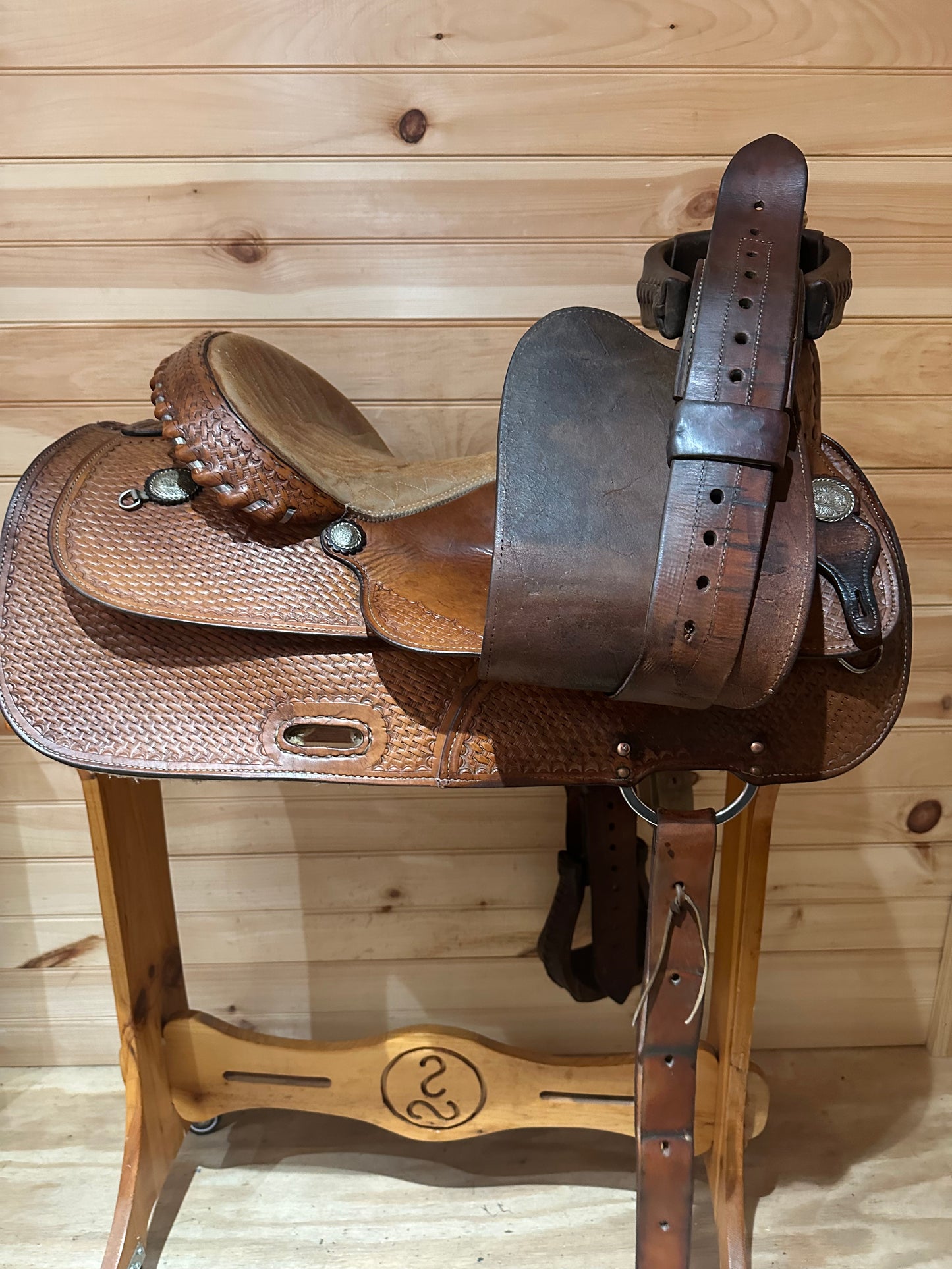 16” Billy Cook Maker Reiner Western Saddle Model 8905