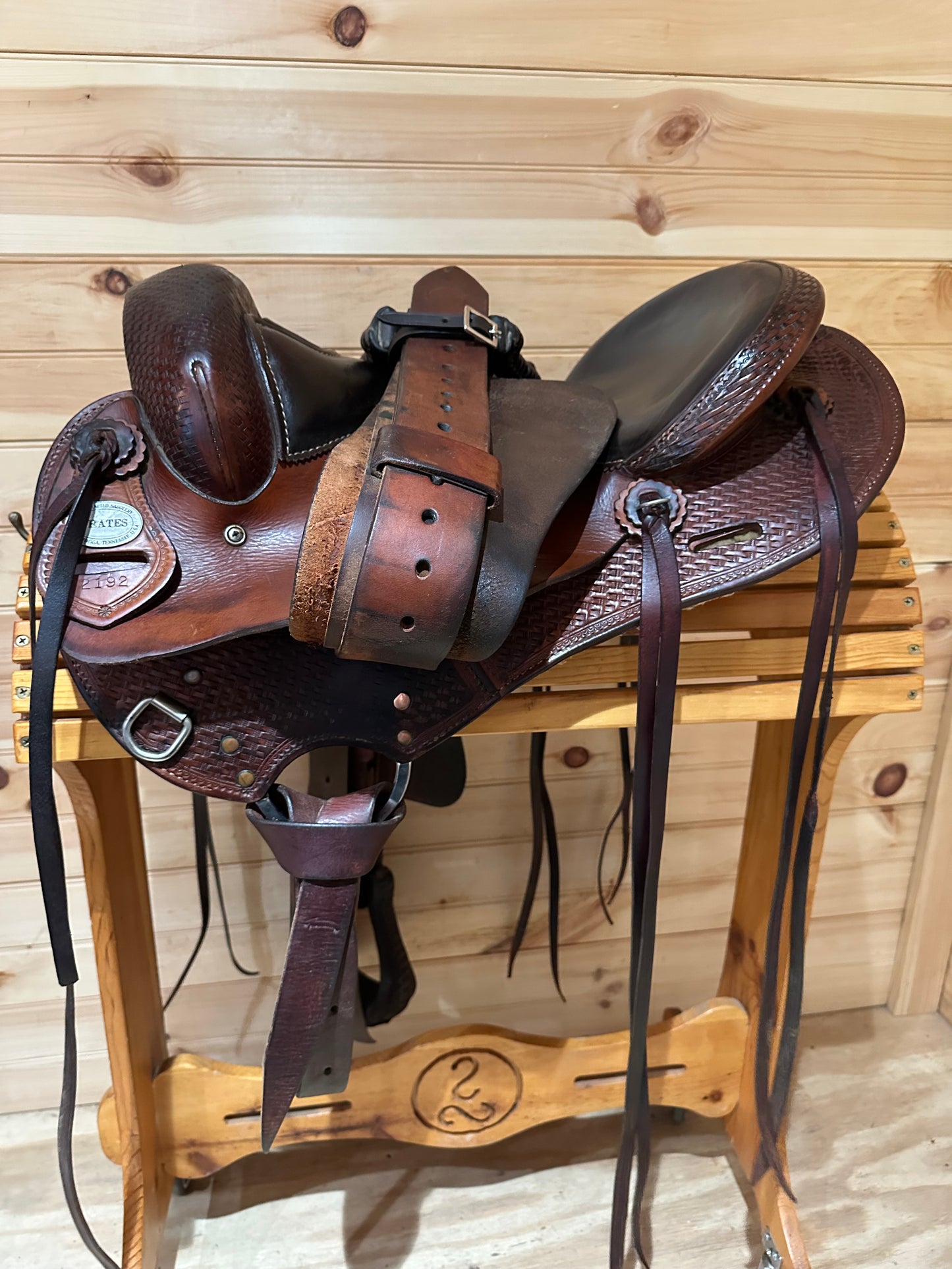 16” Crates Equi-Fit Arabian Endurance Trail Saddle Model 2192