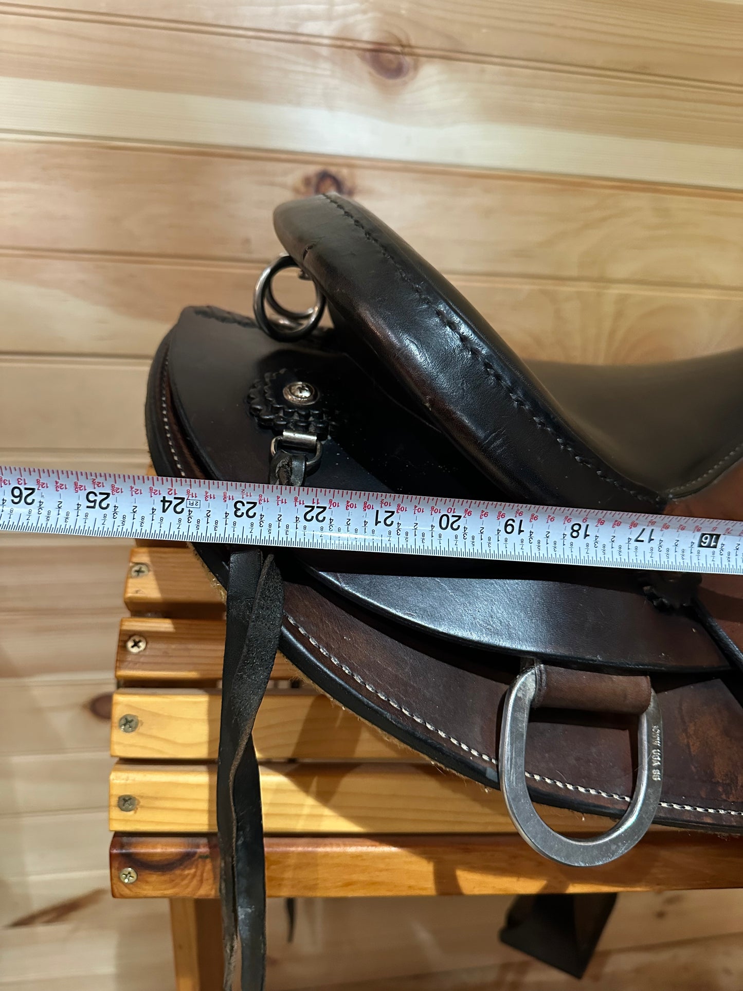 16.5” National Bridle Shop Gaited Endurance Saddle Model 2624