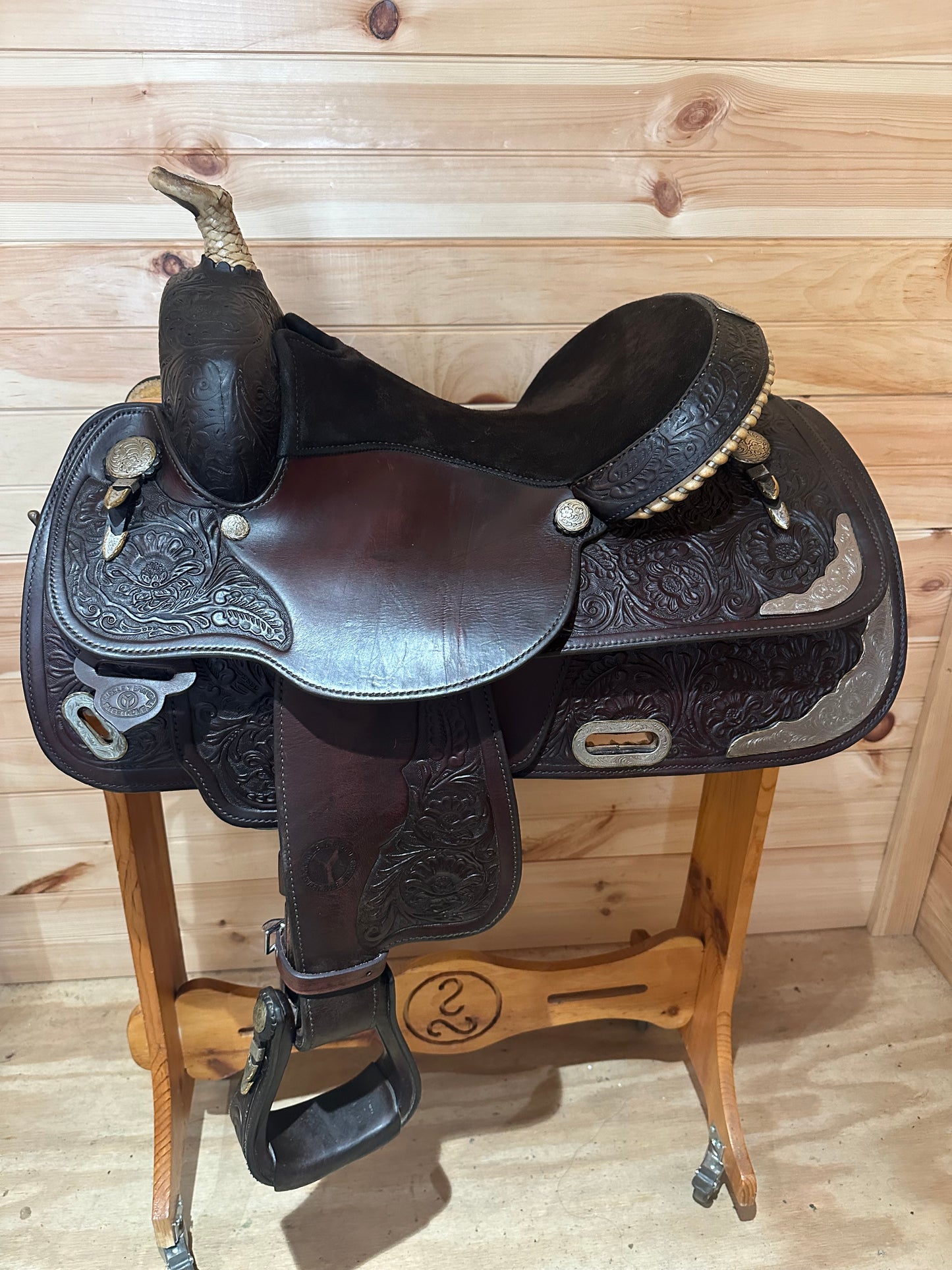 13.5” Circle Y Youth Show Western Saddle Model 2821