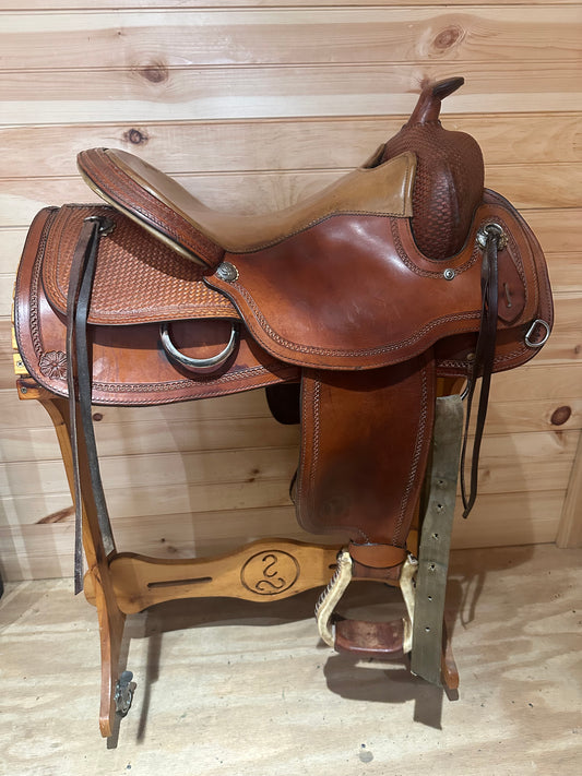 16” Circle Y Reiner Western Saddle Model 2666
