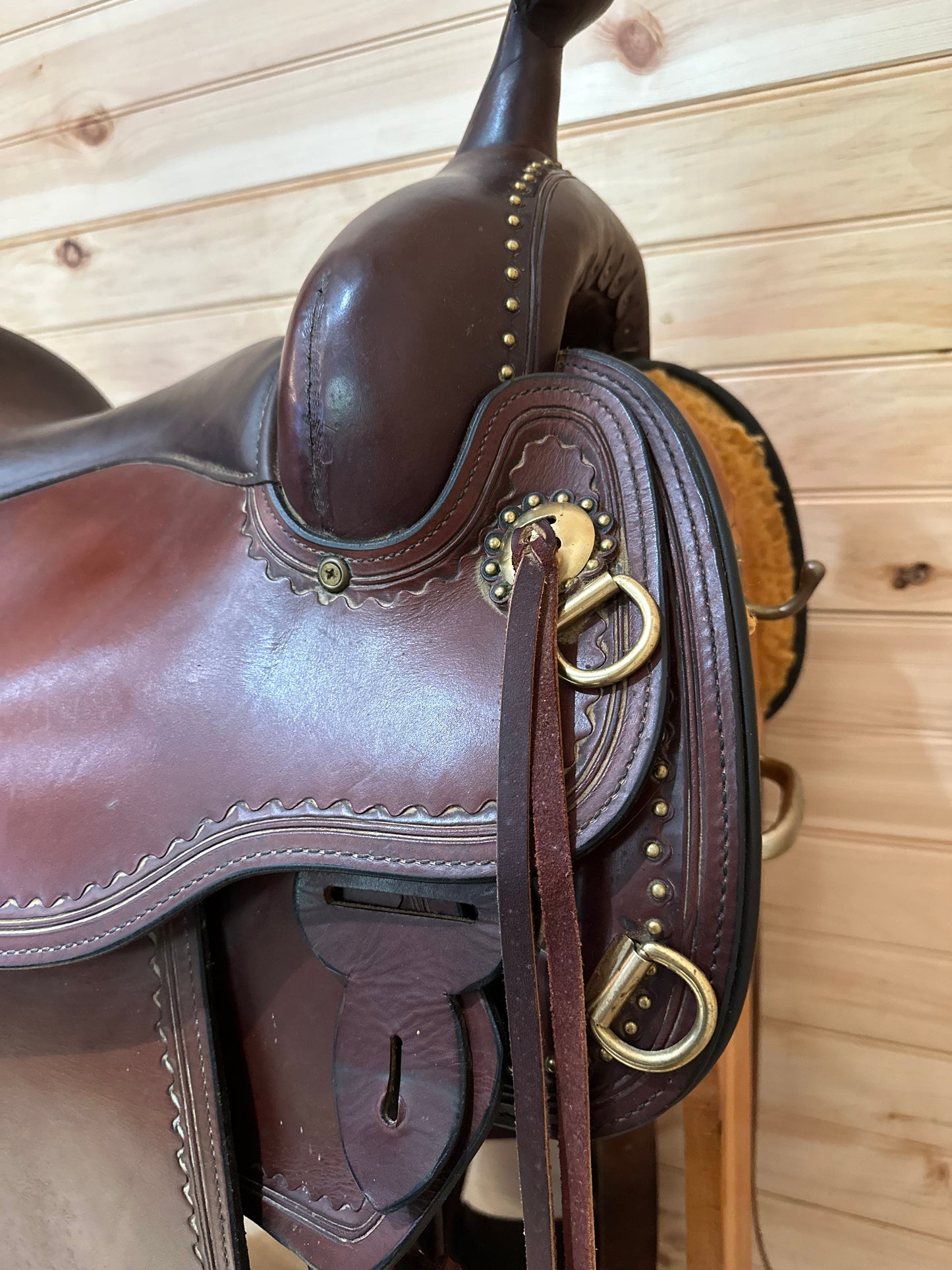 16” Circle Y Flex2 Shawnee Western Trail Saddle Model 1653