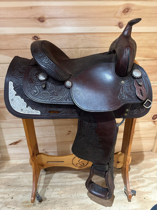 14” Crates Youth Western Show Saddle Model 144M