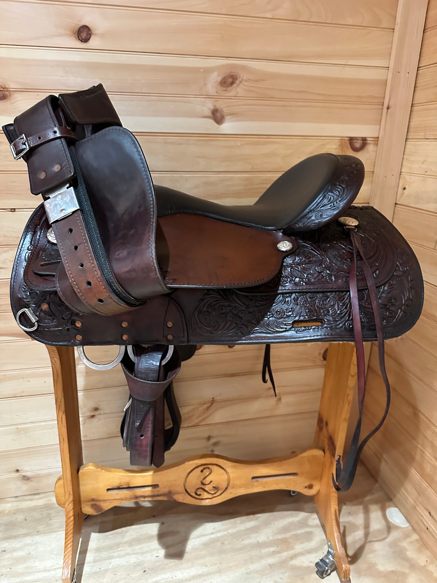 16” Circle Y Park & Trail Western Saddle Model 1553