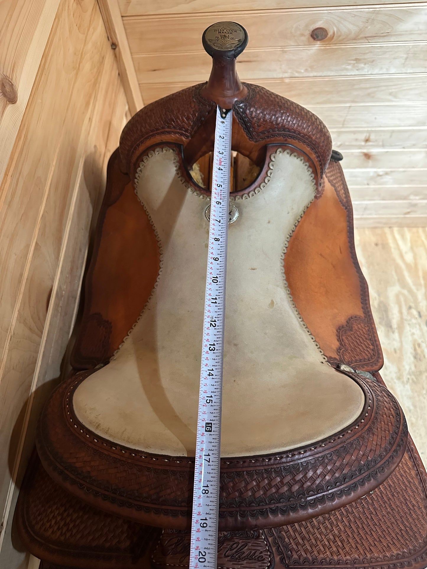 17” Billy Cook Maker Sulphur OK Reiner Western Saddle Model 6005