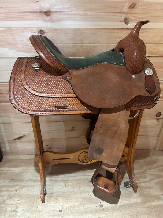 16” Circle Y Park & Trail Western Trail Saddle Model 1555