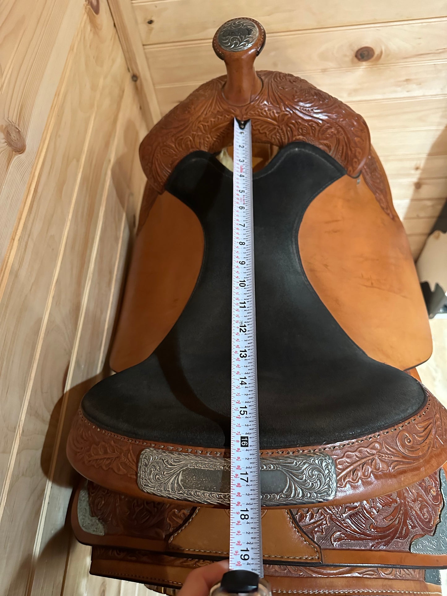 16” Circle Y Equitation Show Saddle model 3660