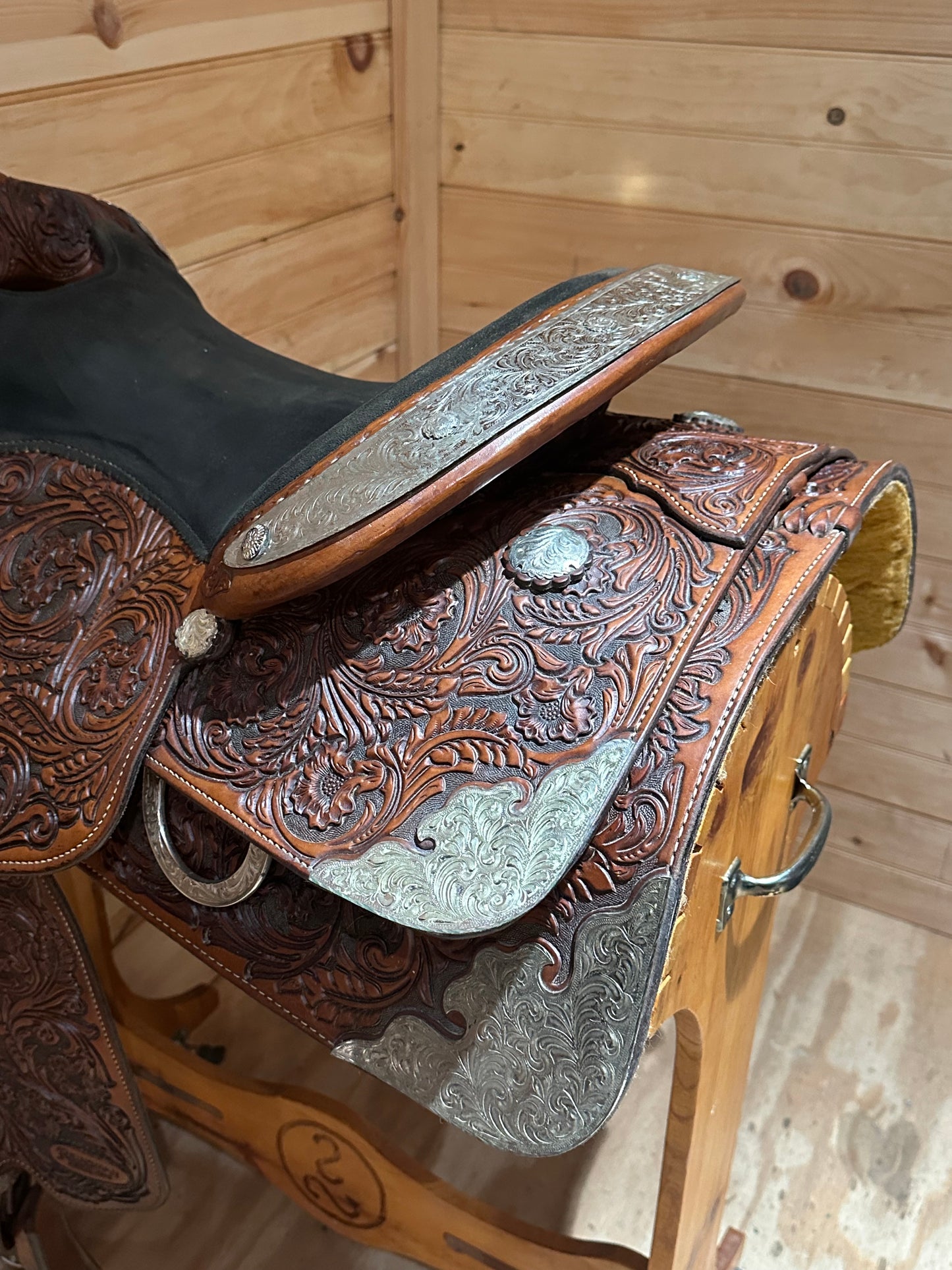 16” Reinsman Silver Series Western Show Saddle