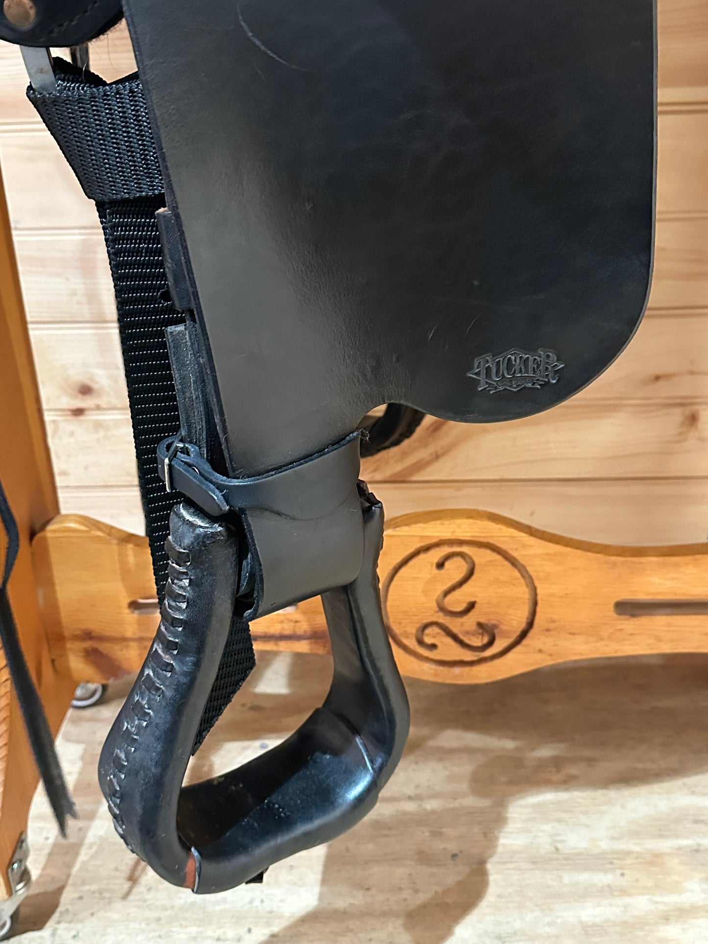 16.5” Tucker Black Mountain Western Trail Saddle Model 261