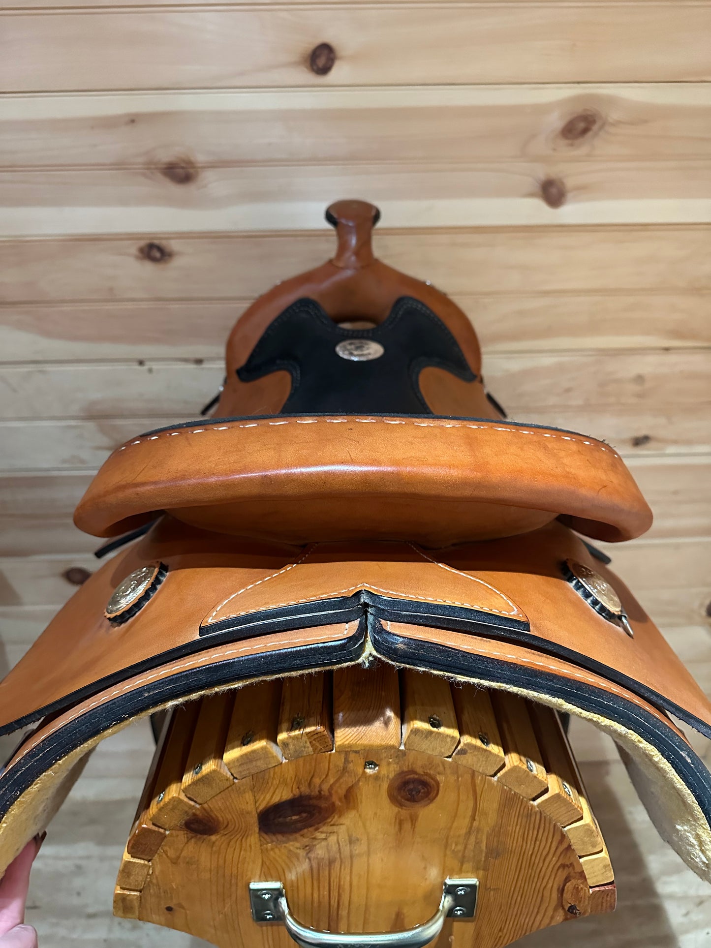 17” Rocking R Western Work Training Saddle Model 1300