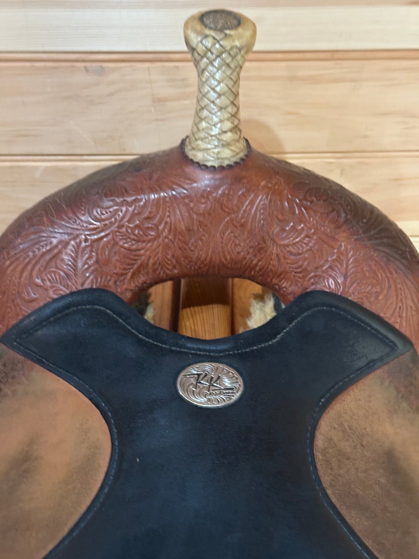 13.5” Circle Y Flex2 Kelly Kaminski Blaze Barrel Racing Saddle Model 1528
