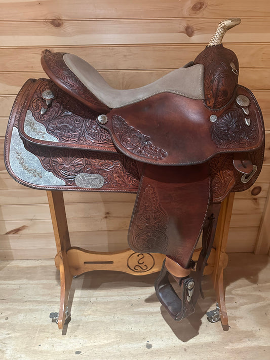 16” Circle Y Equitation Western Show Saddle Model 2893