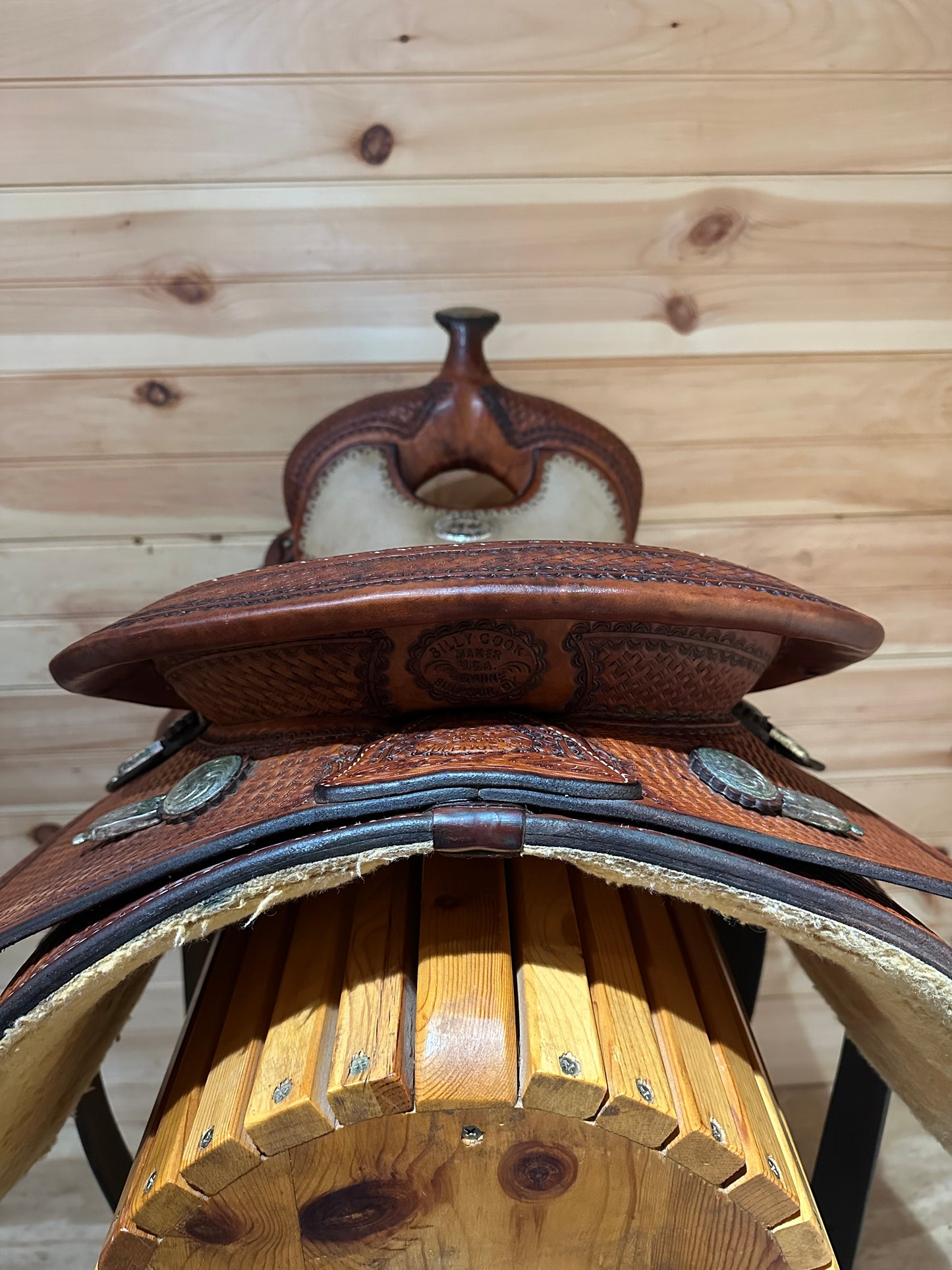 17” Billy Cook Maker Sulphur OK Reiner Western Saddle Model 6005
