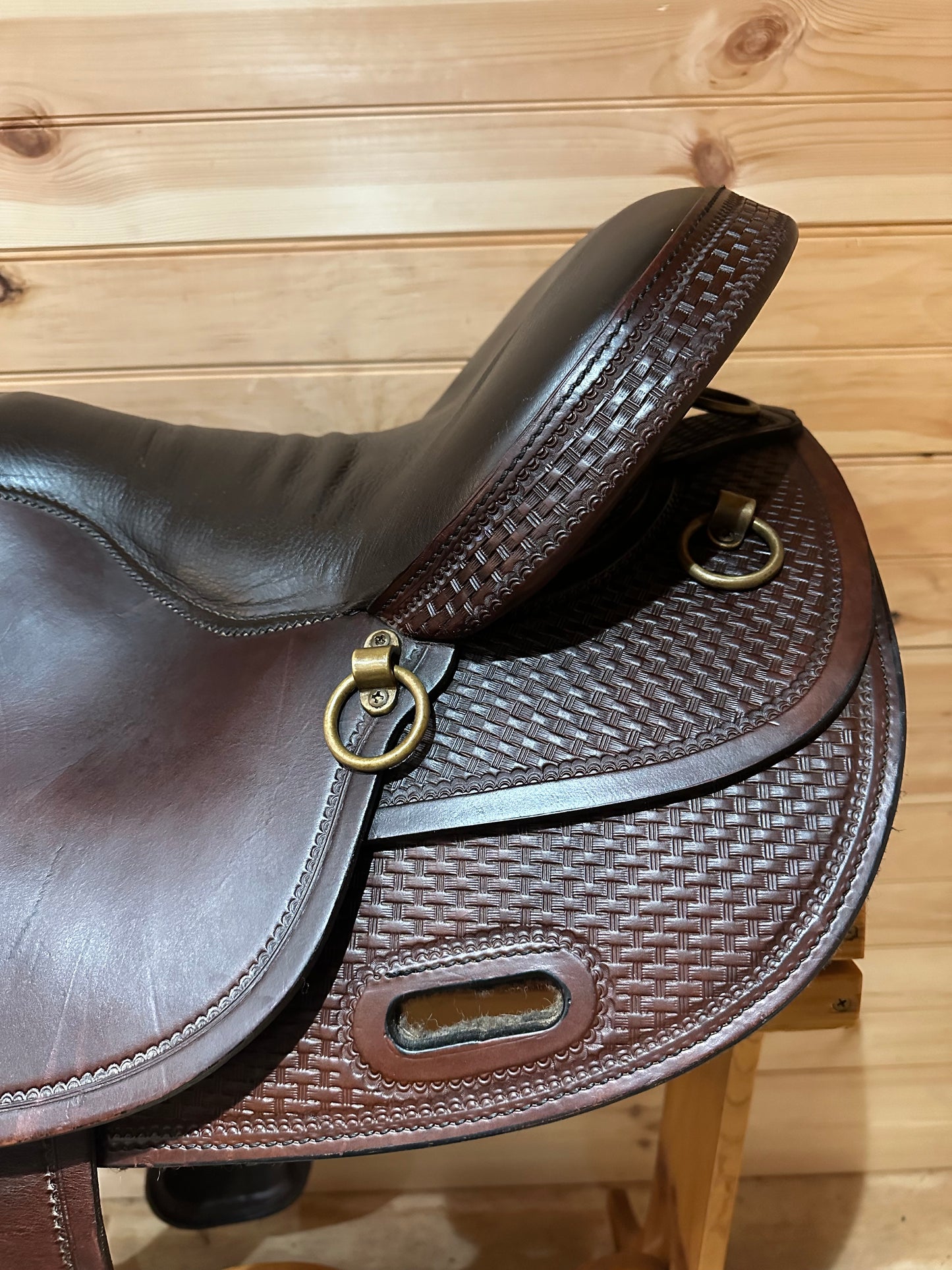 17” Big Horn Tennessee Walking Horse Trail Saddle Model 1700