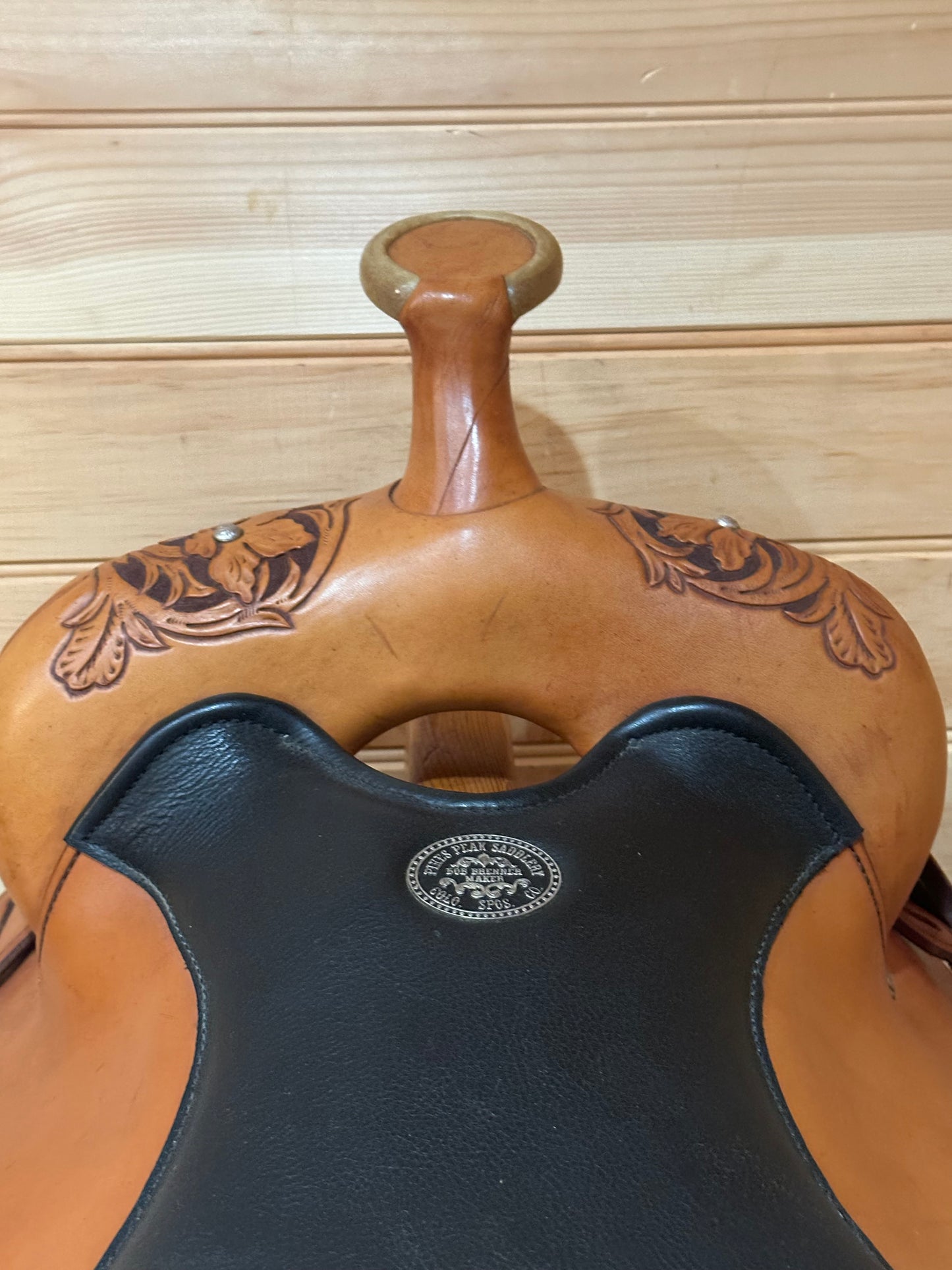 15” Pikes Peak Saddlery Custom Bob Brenner Western Trail Saddle