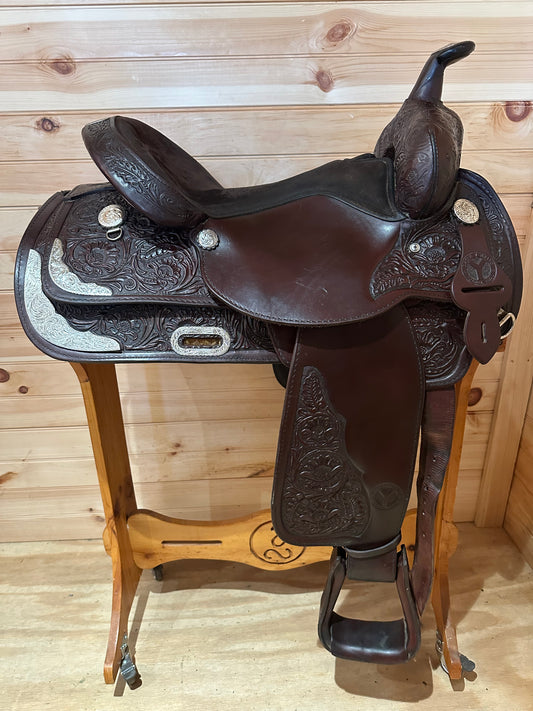 16” Circle Y Equitation Western Show Saddle Model 3974
