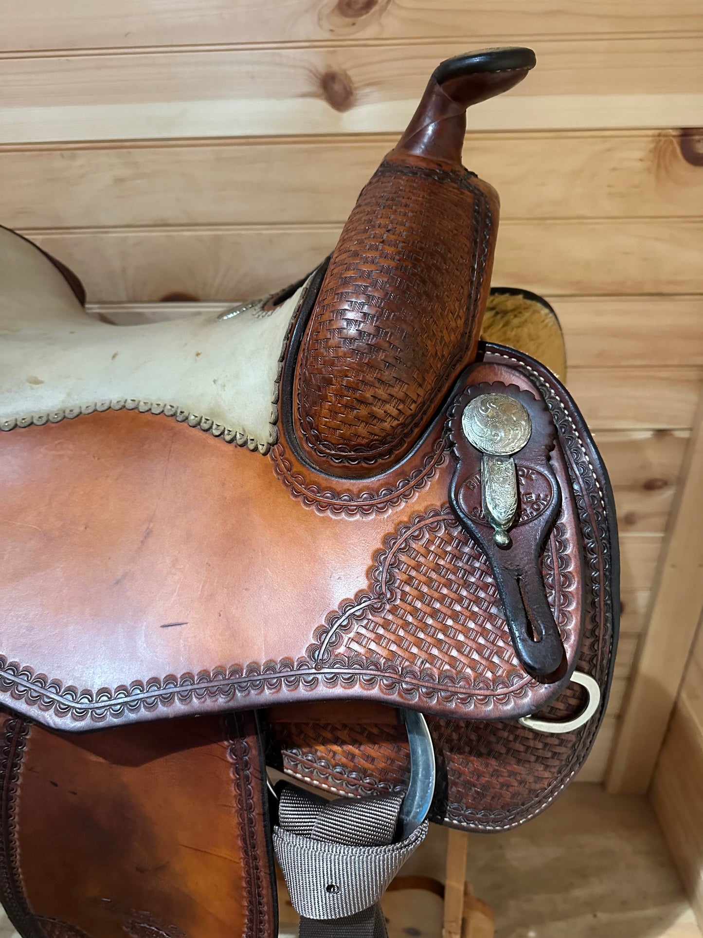17” Billy Cook Maker Sulphur OK Reiner Western Saddle Model 6005