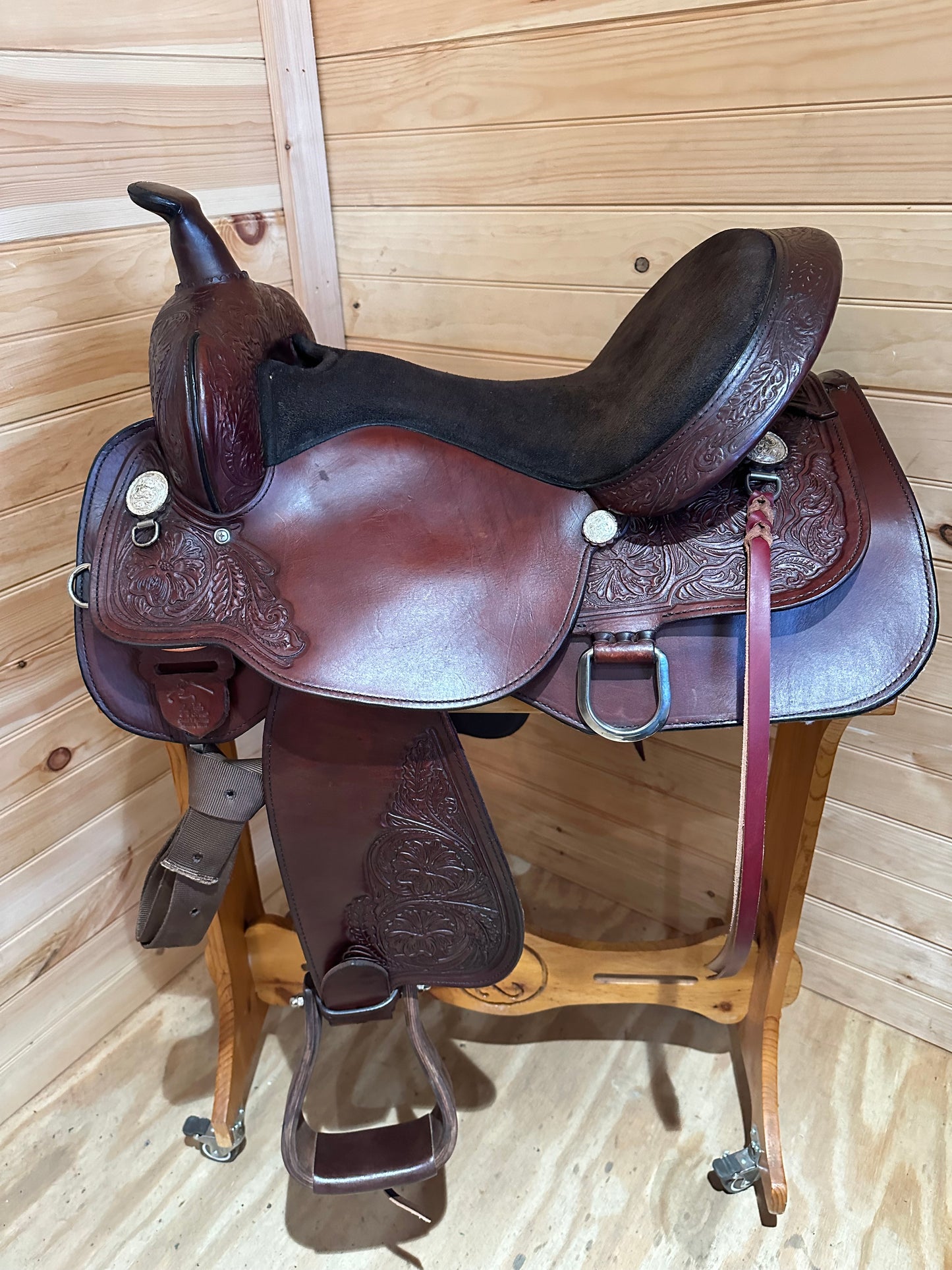16” Circle Y High Horse Long Branch Trail Western Saddle Model 6816