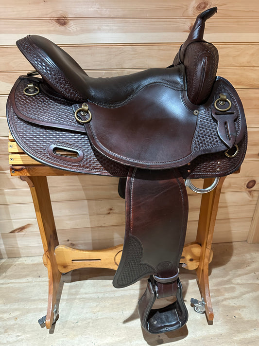 17” Big Horn Tennessee Walking Horse Trail Saddle Model 1700