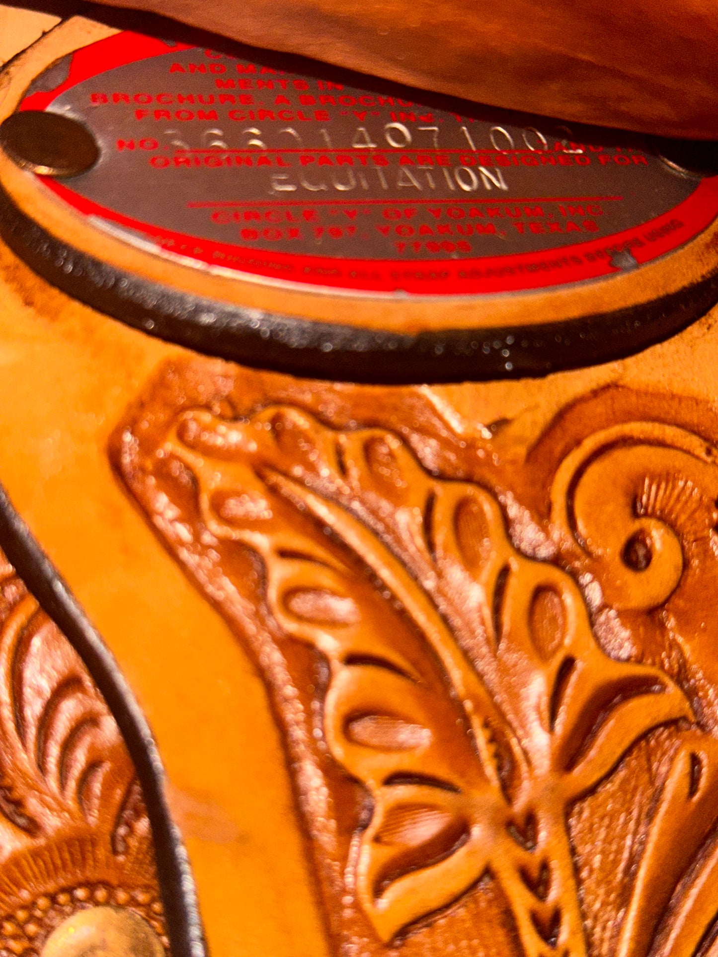 14” Circle Y Youth Western Show Saddle Model 3660