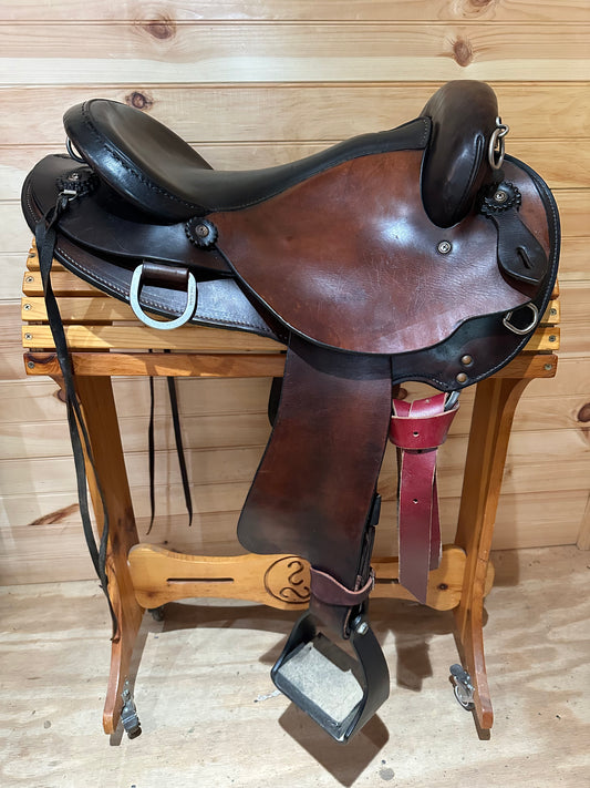 16.5” National Bridle Shop Gaited Endurance Saddle Model 2624