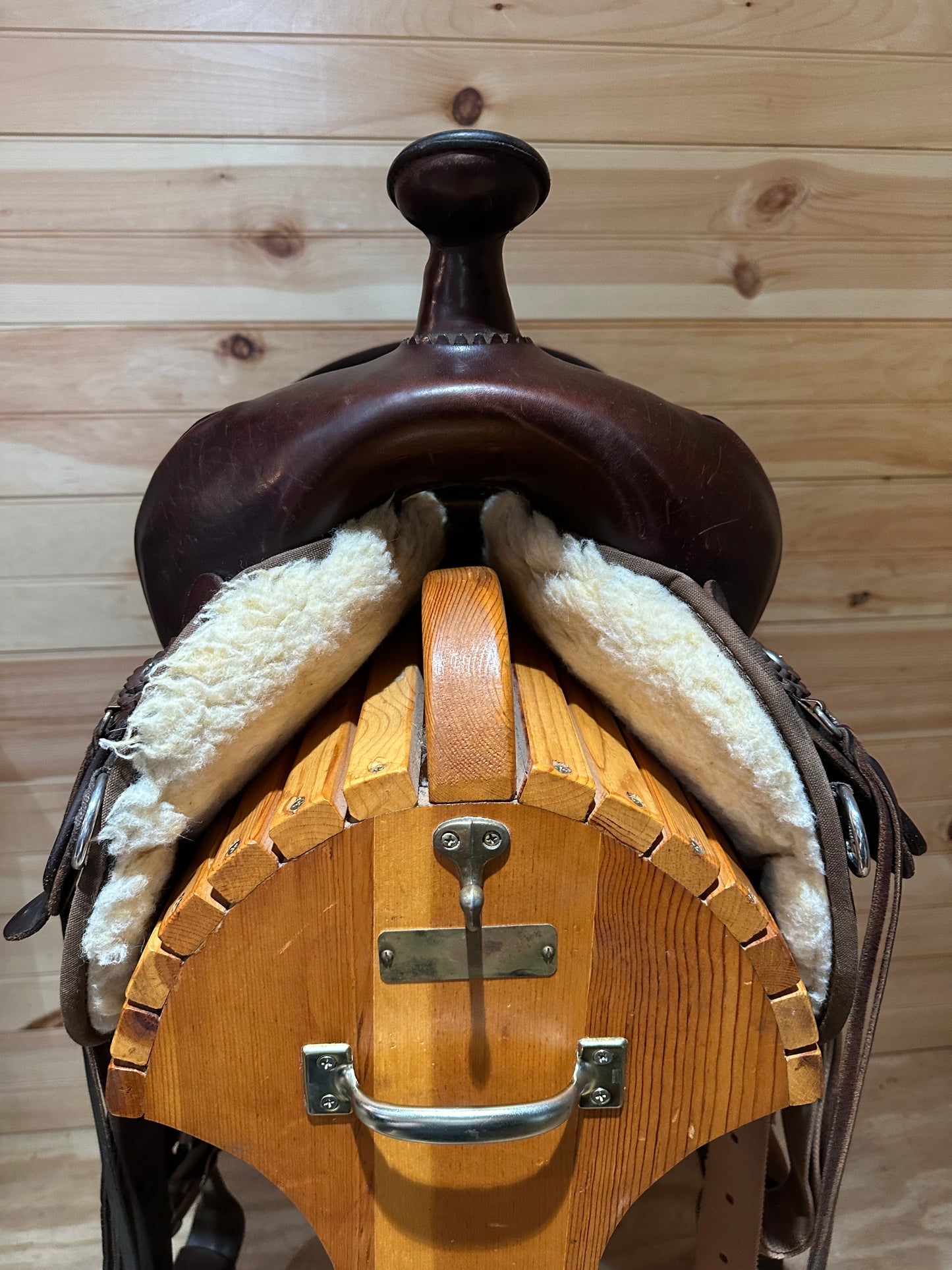 17” Circle Y High Horse El Campo Gaited Western Trail Saddle Model 6970