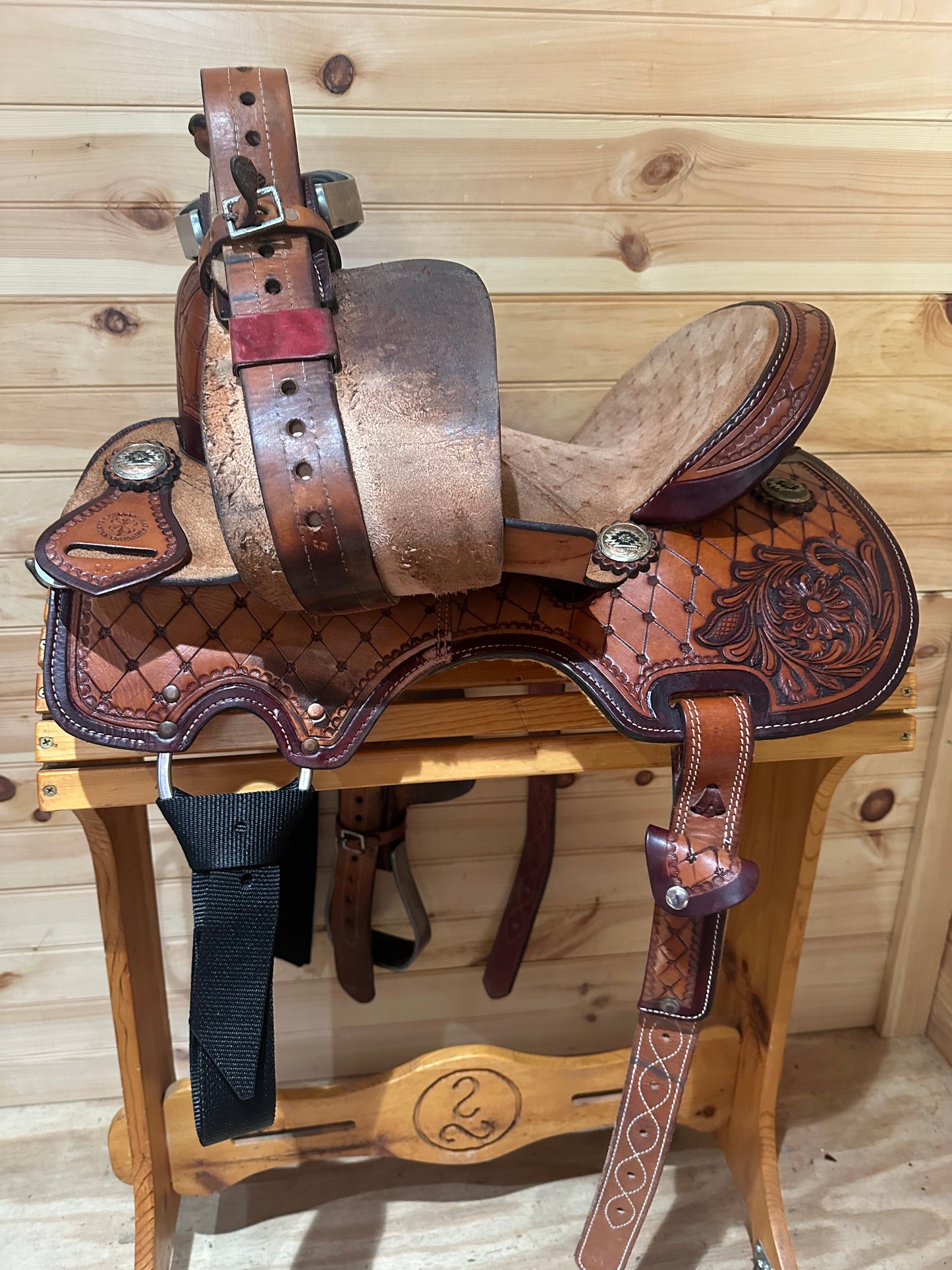 14” Cloverleaf Saddle Co. Barrel Racing Saddle