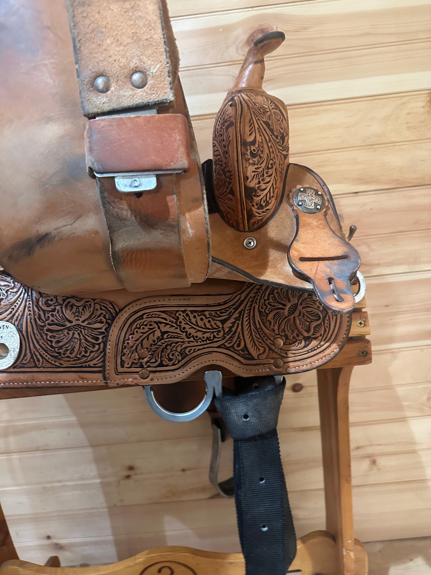 14” Circle Y The Proven Mansfield Western Barrel Saddle Model 6221 (2021 Year)