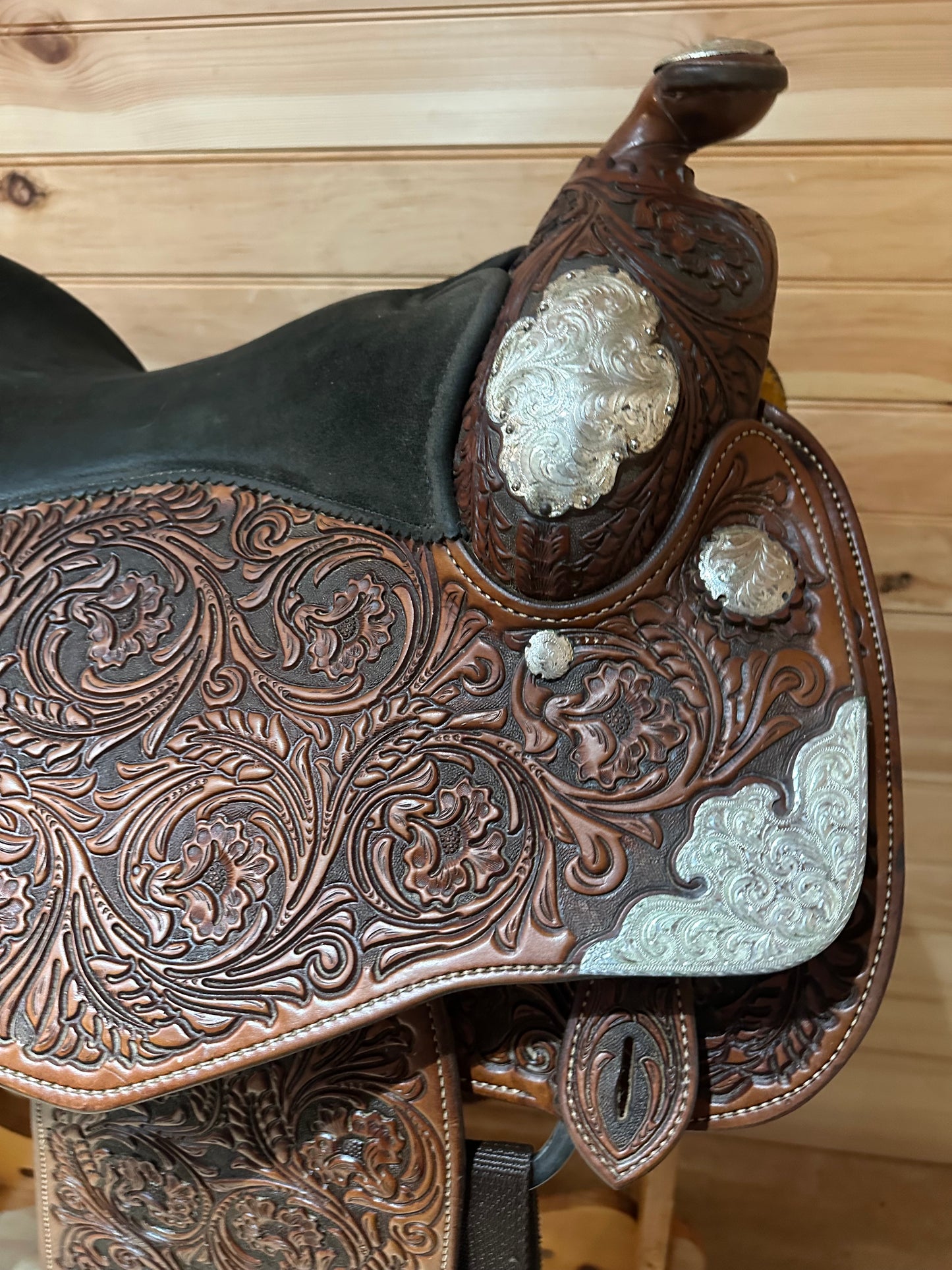 16” Reinsman Silver Series Western Show Saddle