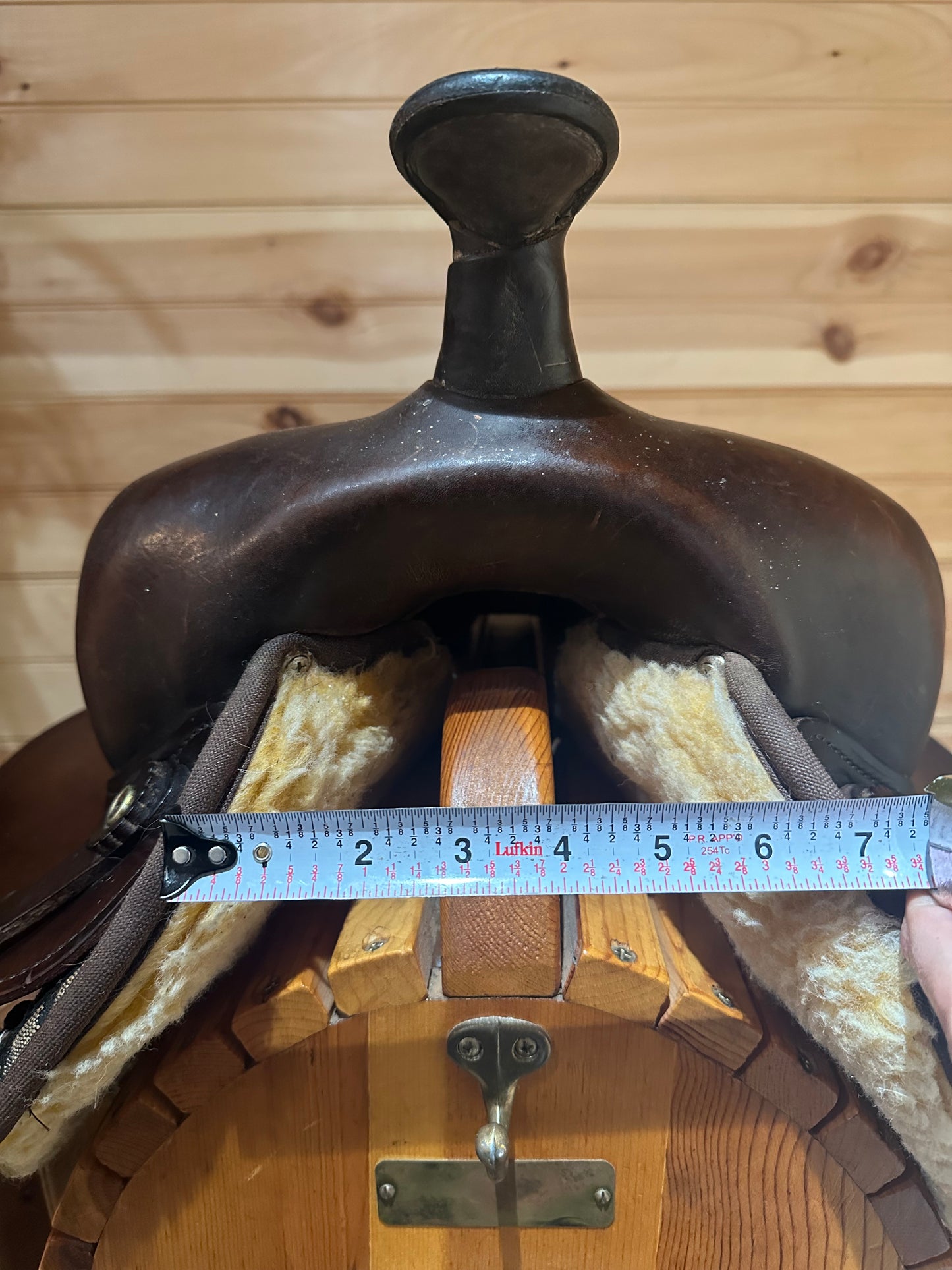 16” Big Horn Cordura/Leather Western Trail Saddle Model 182