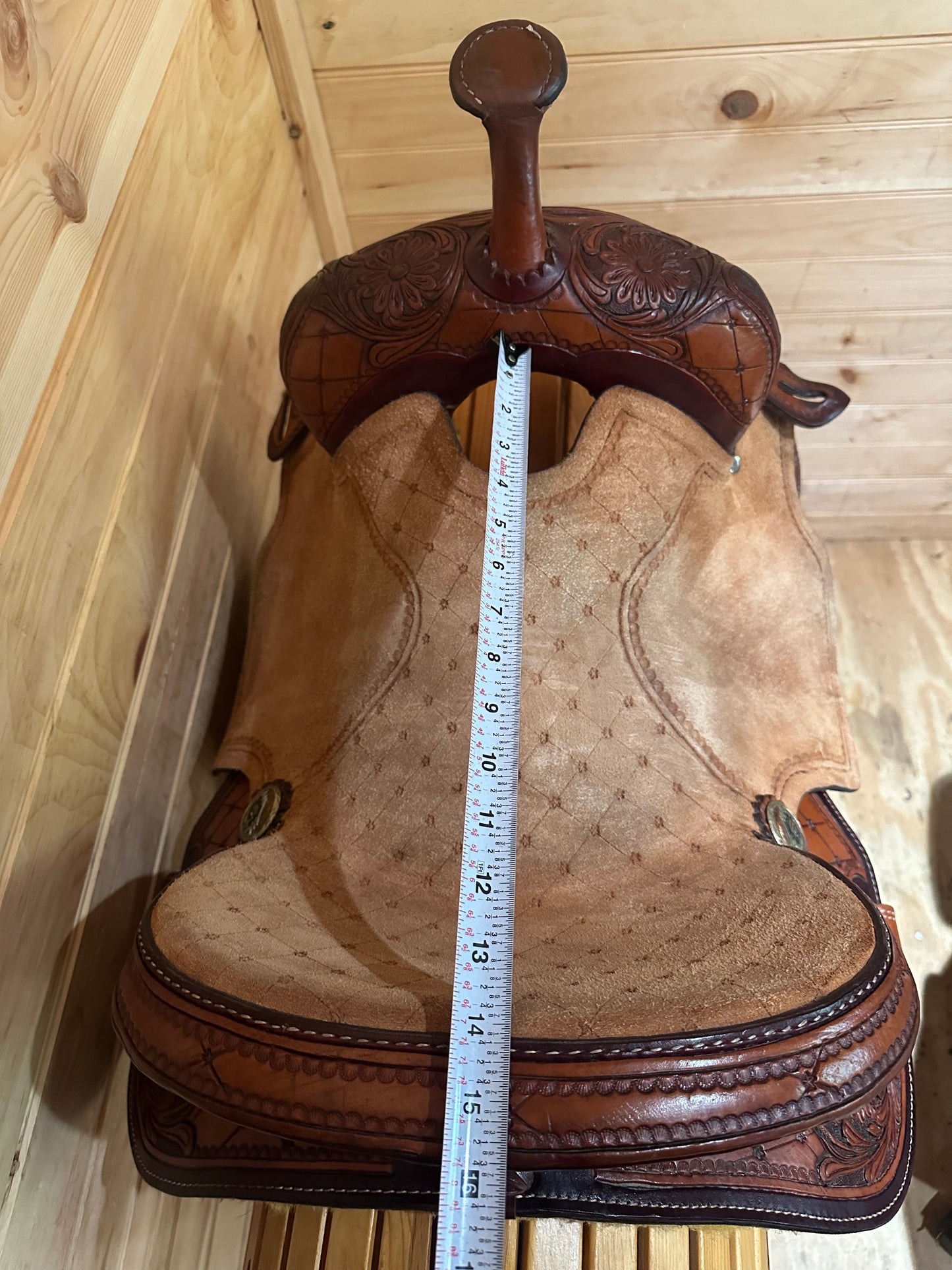 14” Cloverleaf Saddle Co. Barrel Racing Saddle