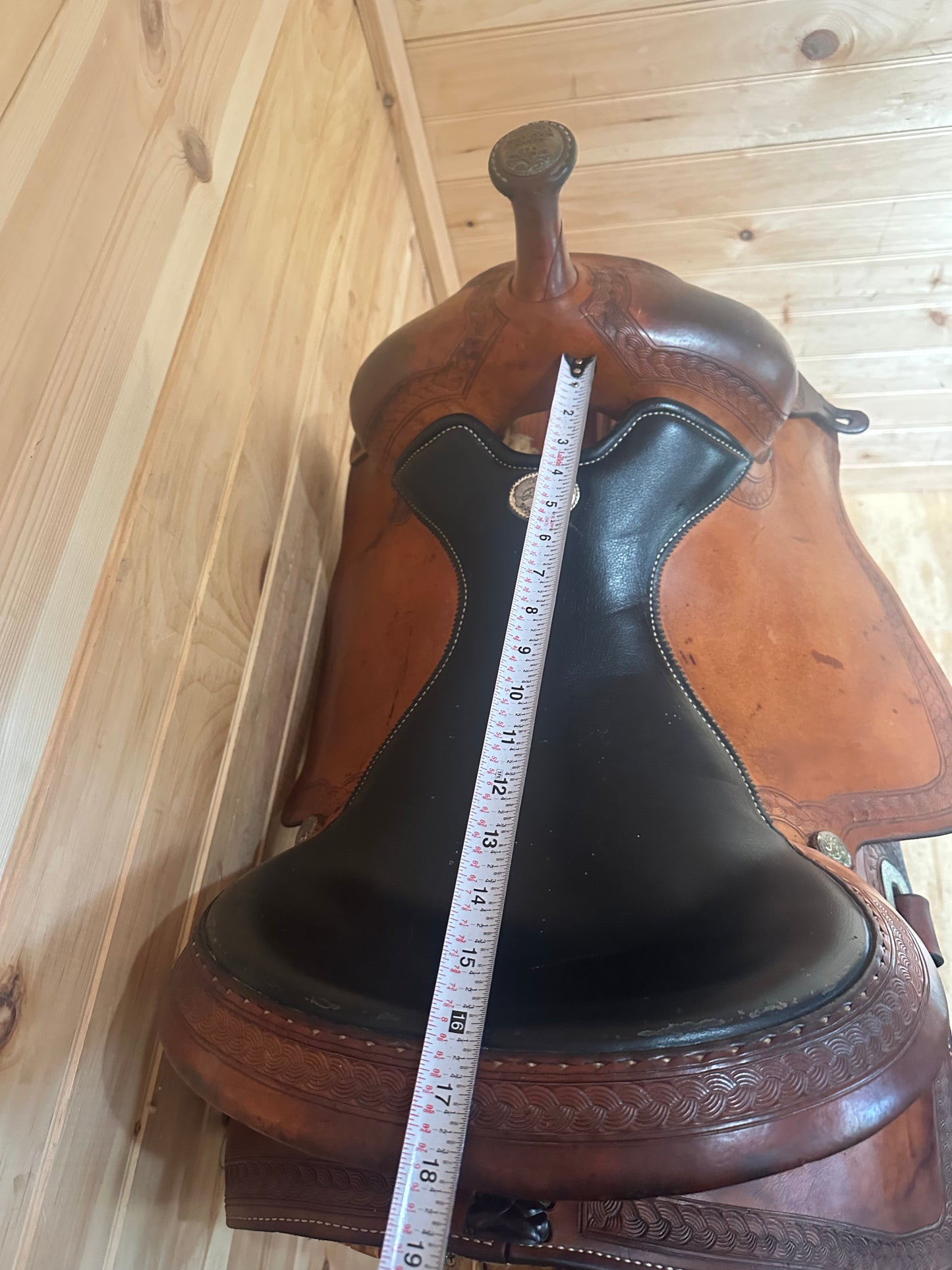 16” Billy Cook Maker Sulphur, OK Western Trail Saddle Model 1785