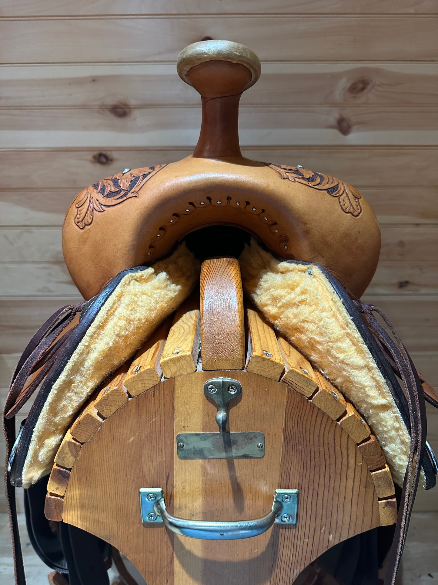 15” Pikes Peak Saddlery Custom Bob Brenner Western Trail Saddle