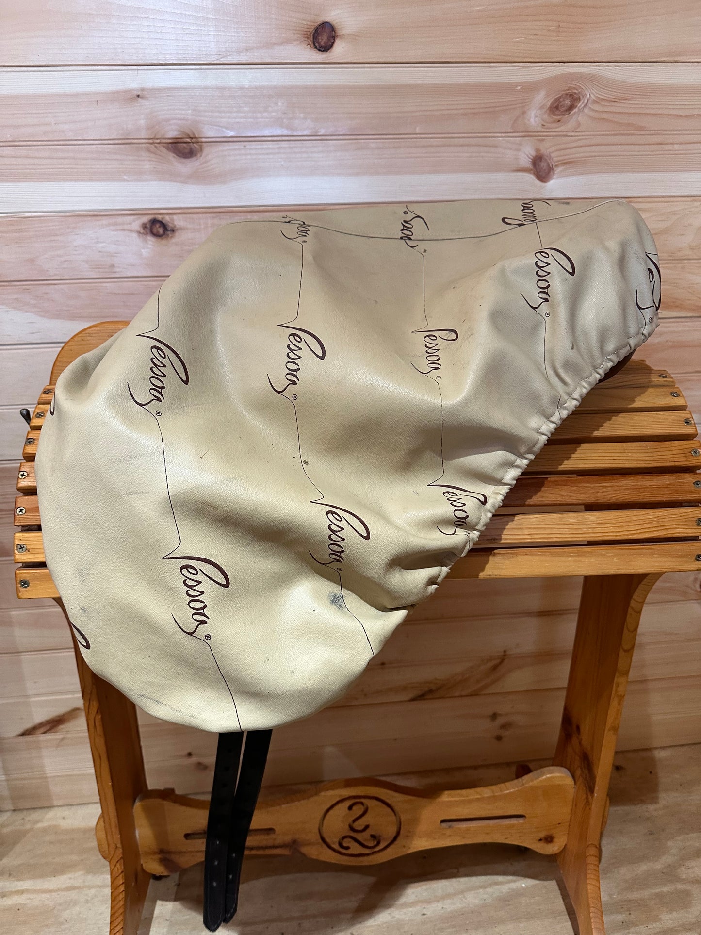 16.5” Pessoa Pro Legacy XCH Monoflap Event Saddle