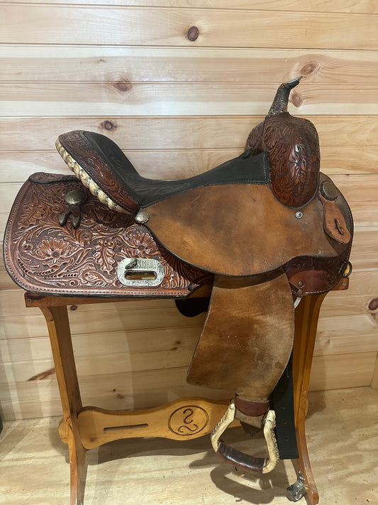 15” Circle Y NBHA Barrel Racer Western Saddle Model 1024
