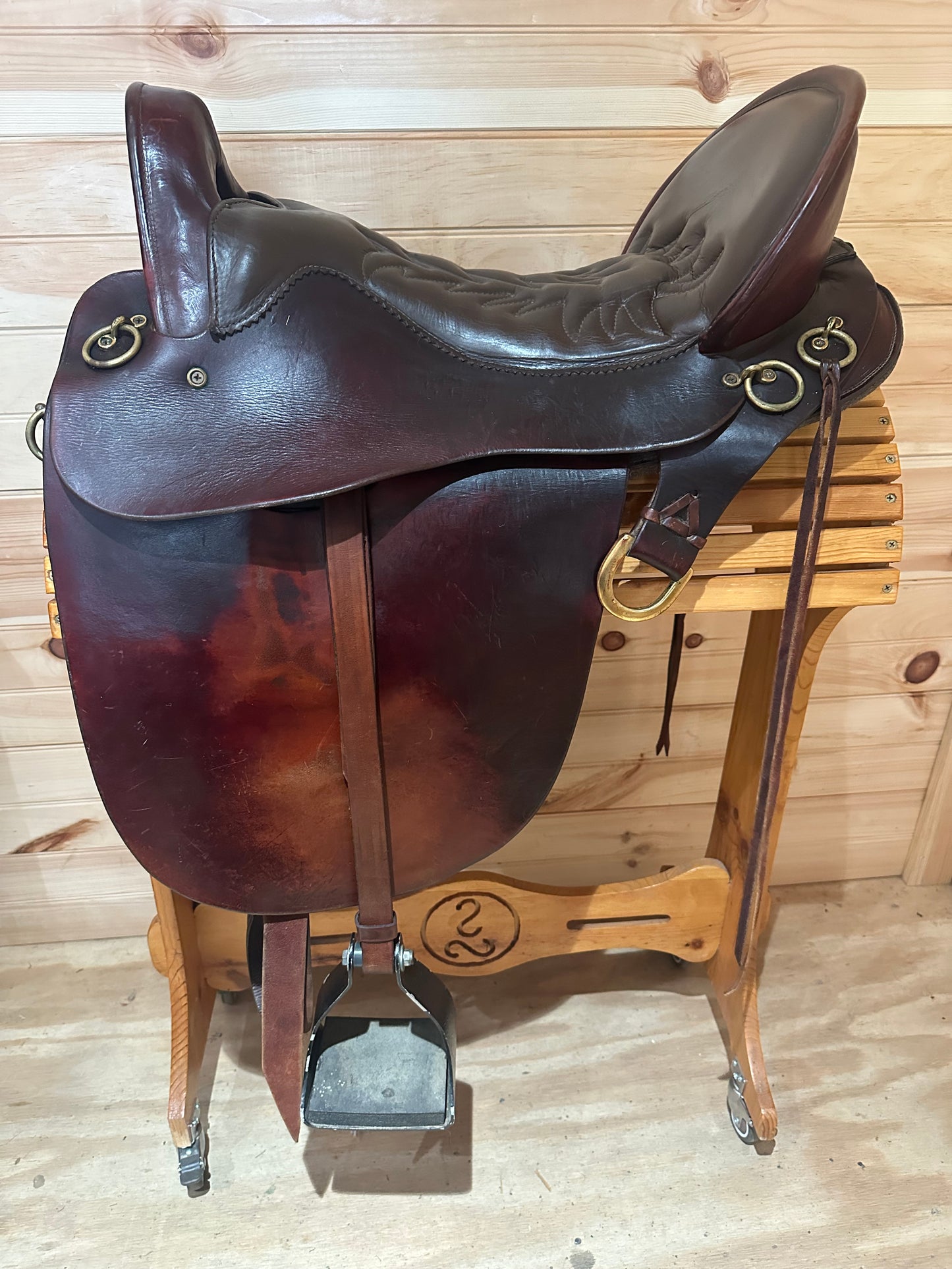 17.5” Tucker River Plantation Endurance Trail Saddle Model 136