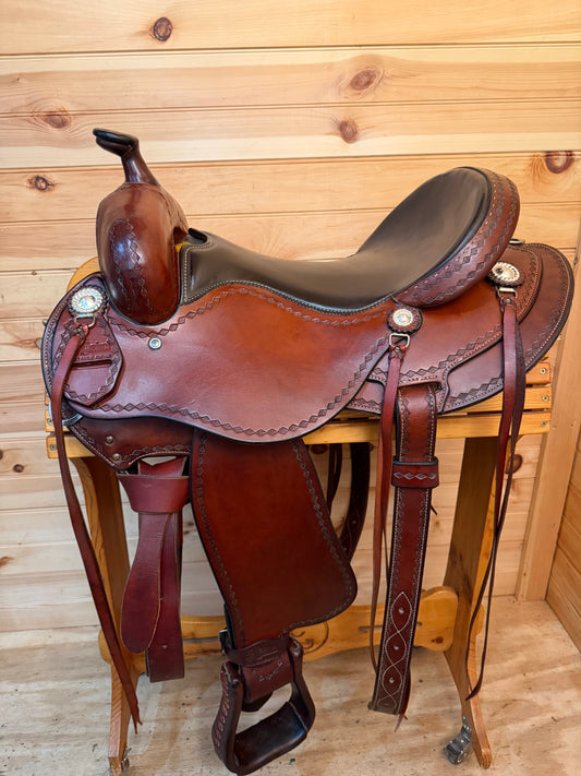 16” Cashel Round Skirt by Martin Saddlery Western Trail Saddle