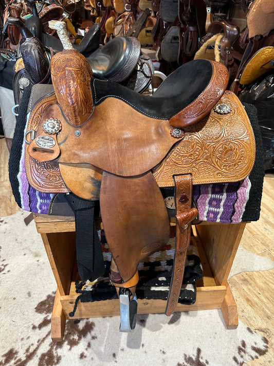 14.5” Circle Y Marlene Special EFFX Barrel Racing Western Saddle Model 1186
