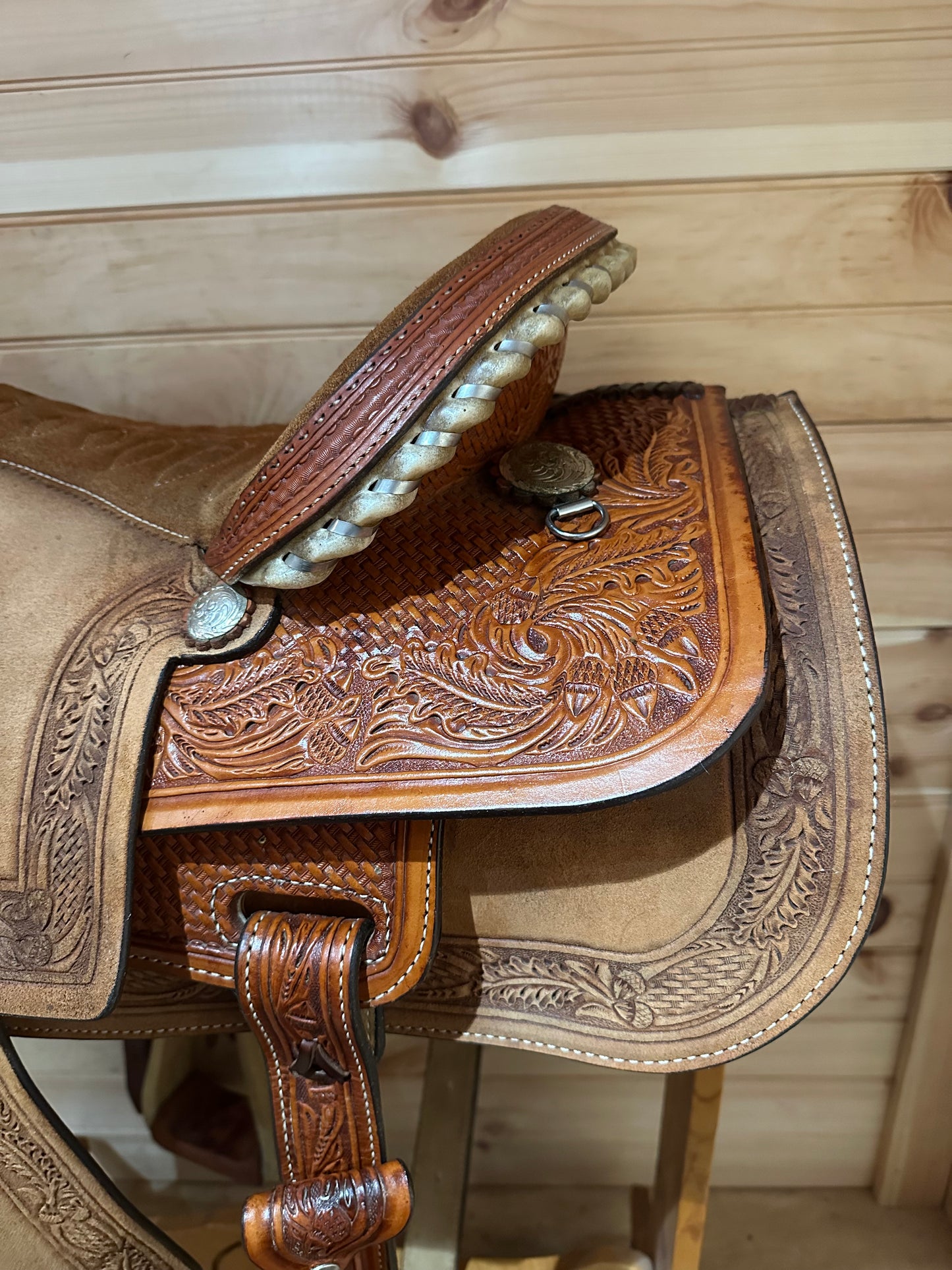 16” Circle Y Roping Western Saddle Model 1211