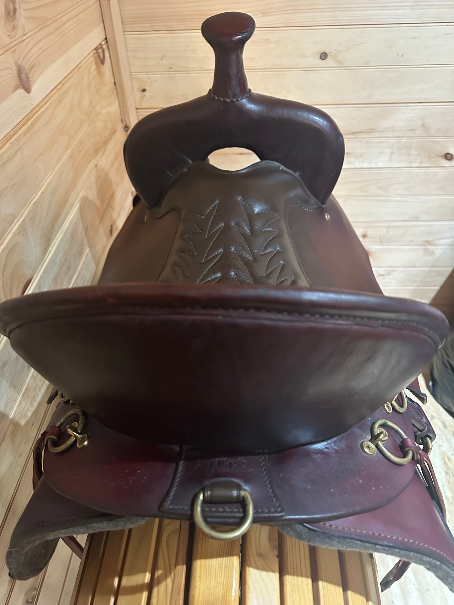17.5” Tucker Saddlery Western Trail Saddle Model 257