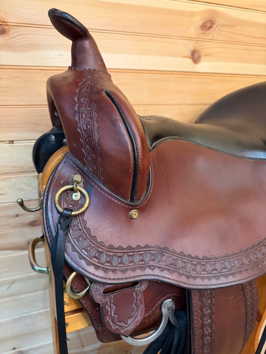 17” Circle Y Yosemite SupeRide Gaited Trail Saddle Model 3875
